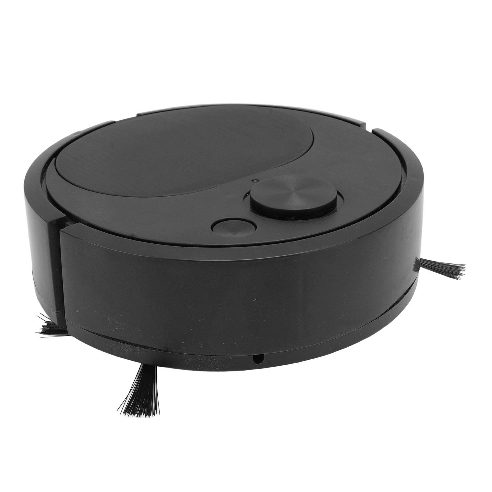 Robot Vacuum Cleaner Multifunctional USB Charging Mini Smart Sweeping Robot for Wooden Flooring Tile Carpet Black - Image 8