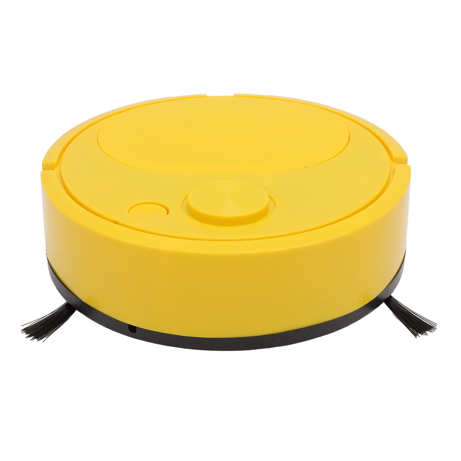 Robot Vacuum Cleaner Multifunctional USB Charging Mini Smart Sweeping Robot for Wooden Flooring Tile Carpet Yellow - Image 2