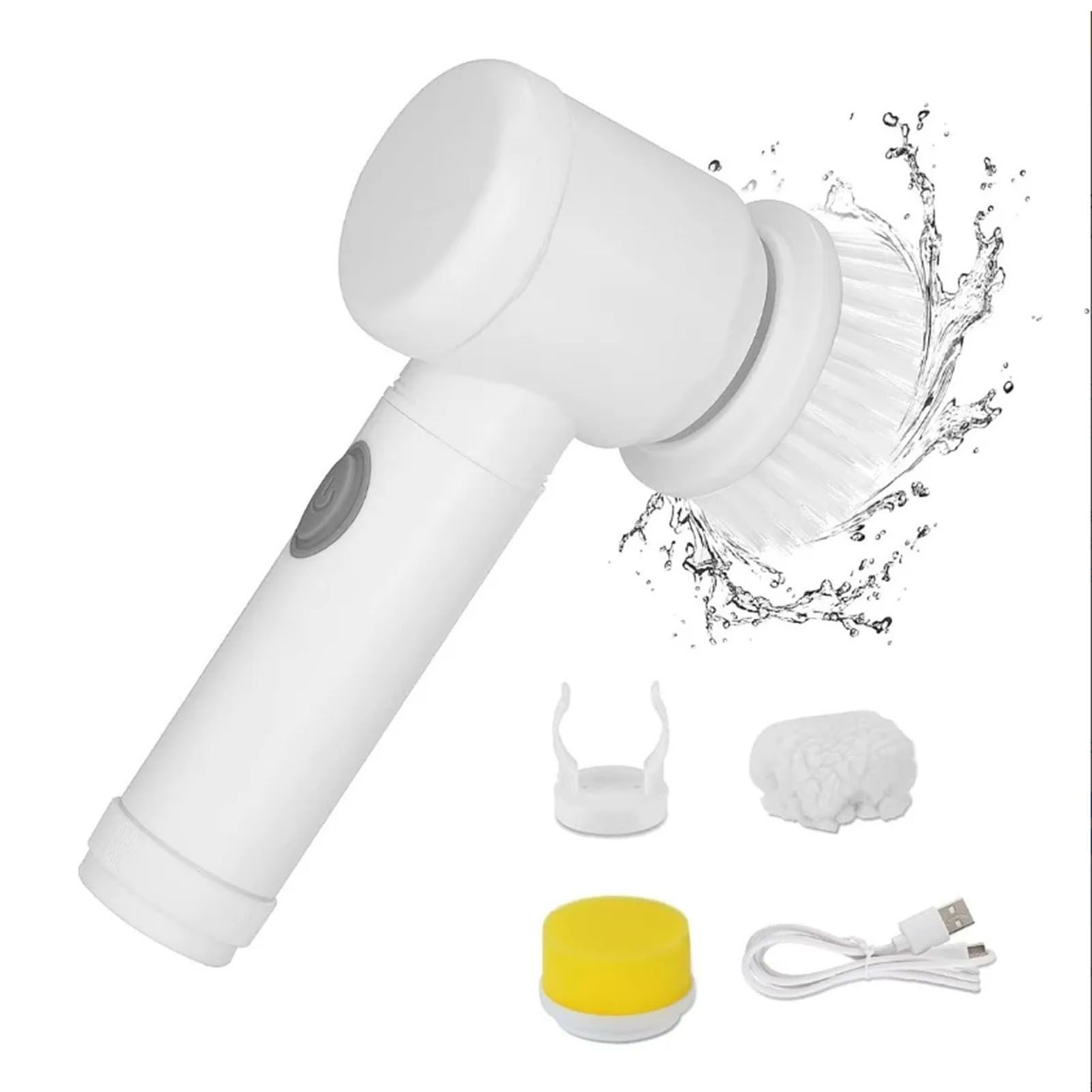 Electric Spin Scrubber Professional Cordless USB Rechargeable Automatic Handheld Cleaning Brush for Bathroom Kitchen - Image 1