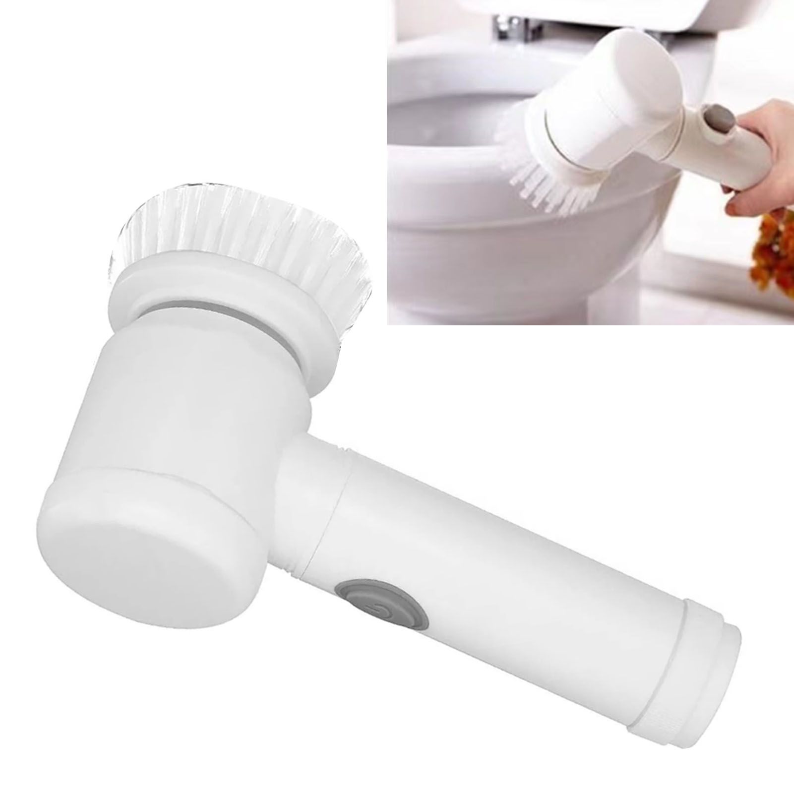 Electric Spin Scrubber Professional Cordless USB Rechargeable Automatic Handheld Cleaning Brush for Bathroom Kitchen - Image 5