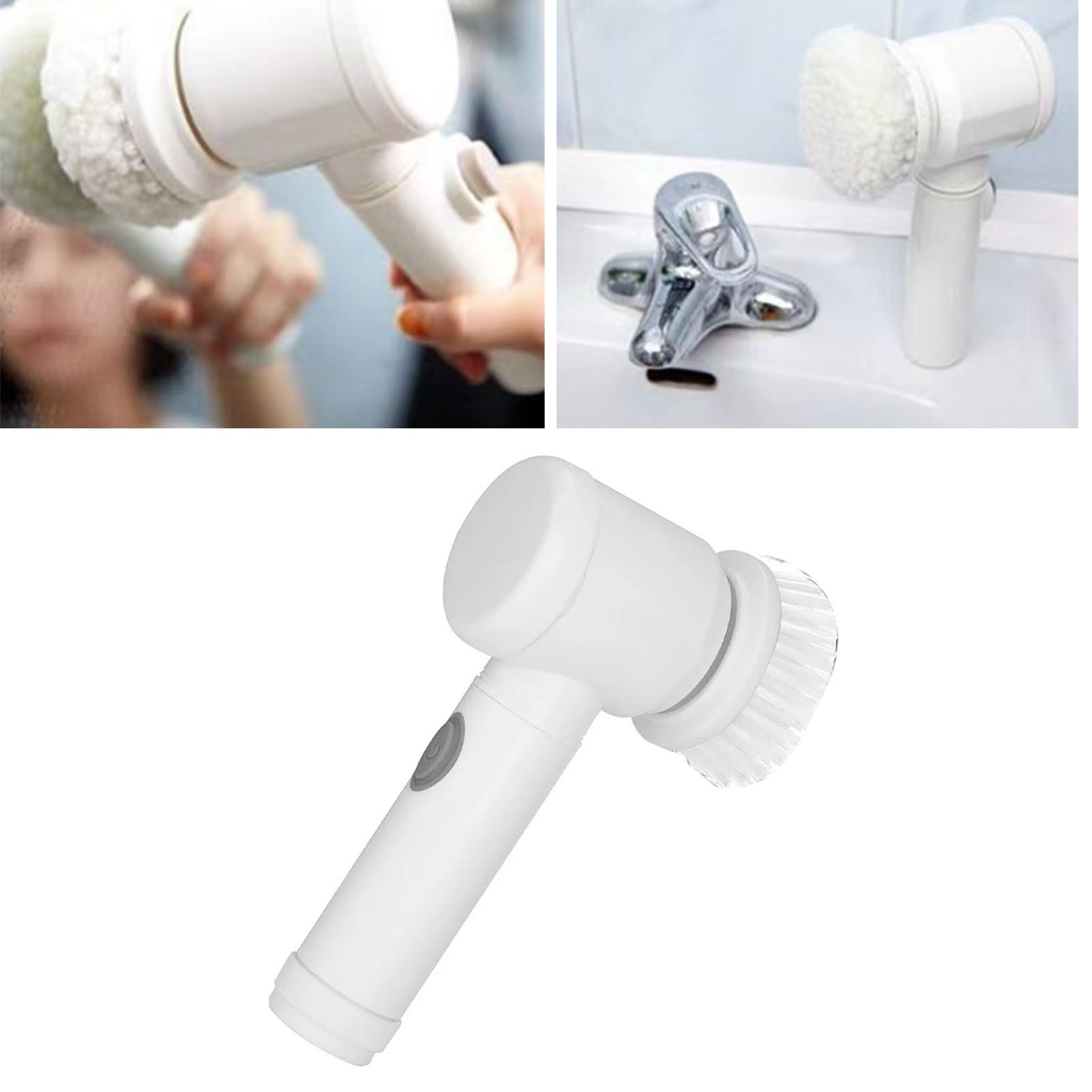 Electric Spin Scrubber Professional Cordless USB Rechargeable Automatic Handheld Cleaning Brush for Bathroom Kitchen - Image 6