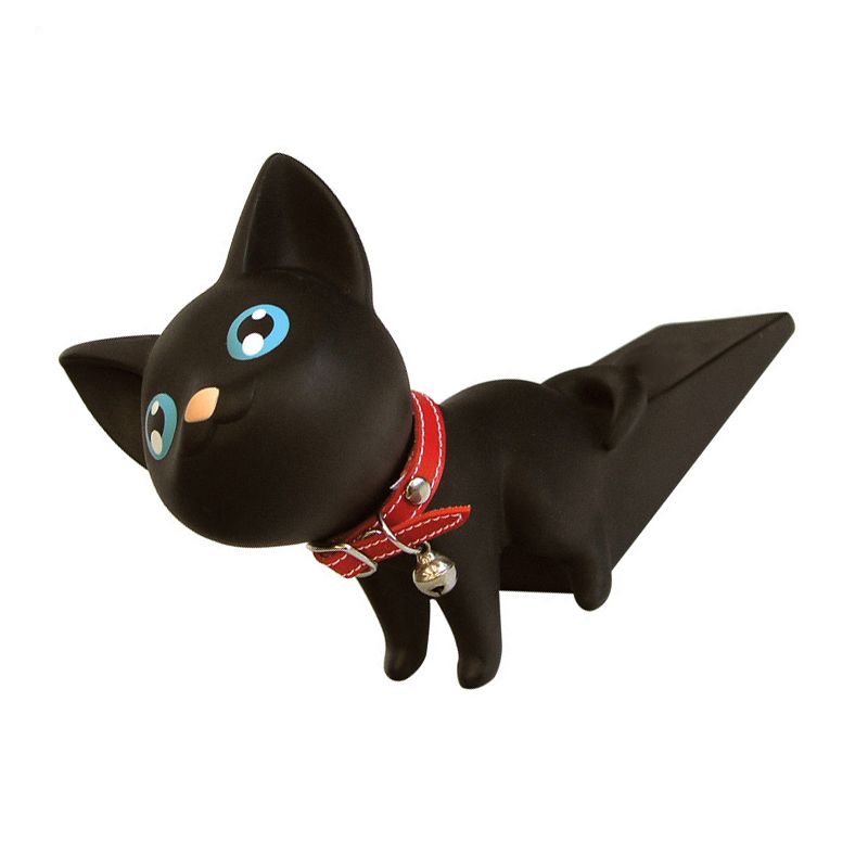 Cartoon Door Stopper Cute Animal Shaped Punch Free Decorative Door Wedge for Home Office Black Cat - Image 8