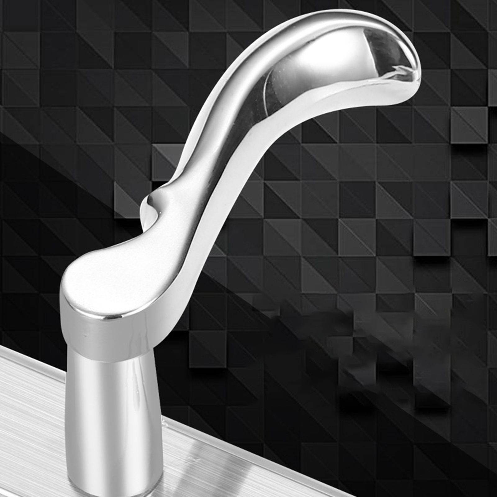 Stainless Steel Handle Door Lock Mechanical Magnetic Security Entry Lever Lock for Bedroom Hotel Balcony - Image 7