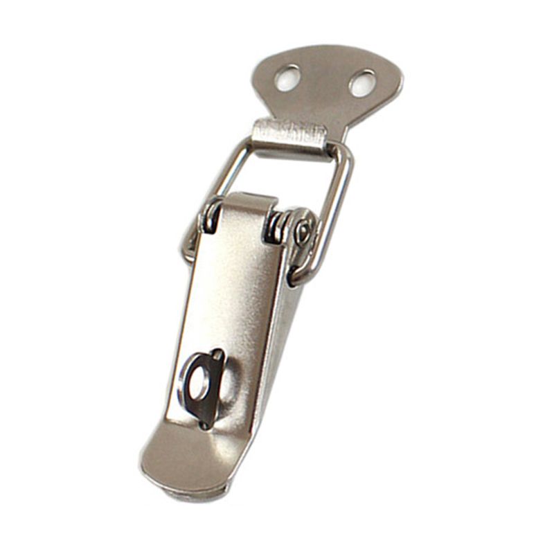 3 PCS L106 Duck Mouth Buckle Toolbox Iron Lock Buckle Heavy Duty Flat Mouth Spring Hasp Suitcase Hardware Parts - Image 1