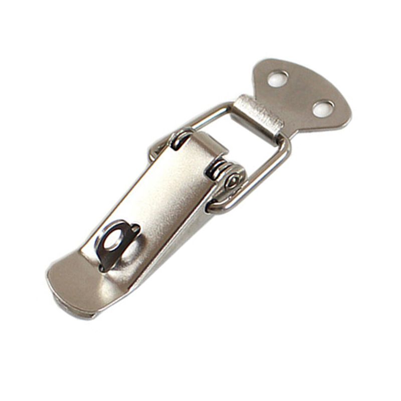 3 PCS L106 Duck Mouth Buckle Toolbox Iron Lock Buckle Heavy Duty Flat Mouth Spring Hasp Suitcase Hardware Parts - Image 2