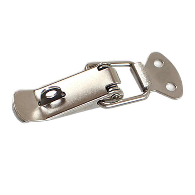 3 PCS L106 Duck Mouth Buckle Toolbox Iron Lock Buckle Heavy Duty Flat Mouth Spring Hasp Suitcase Hardware Parts - Image 3