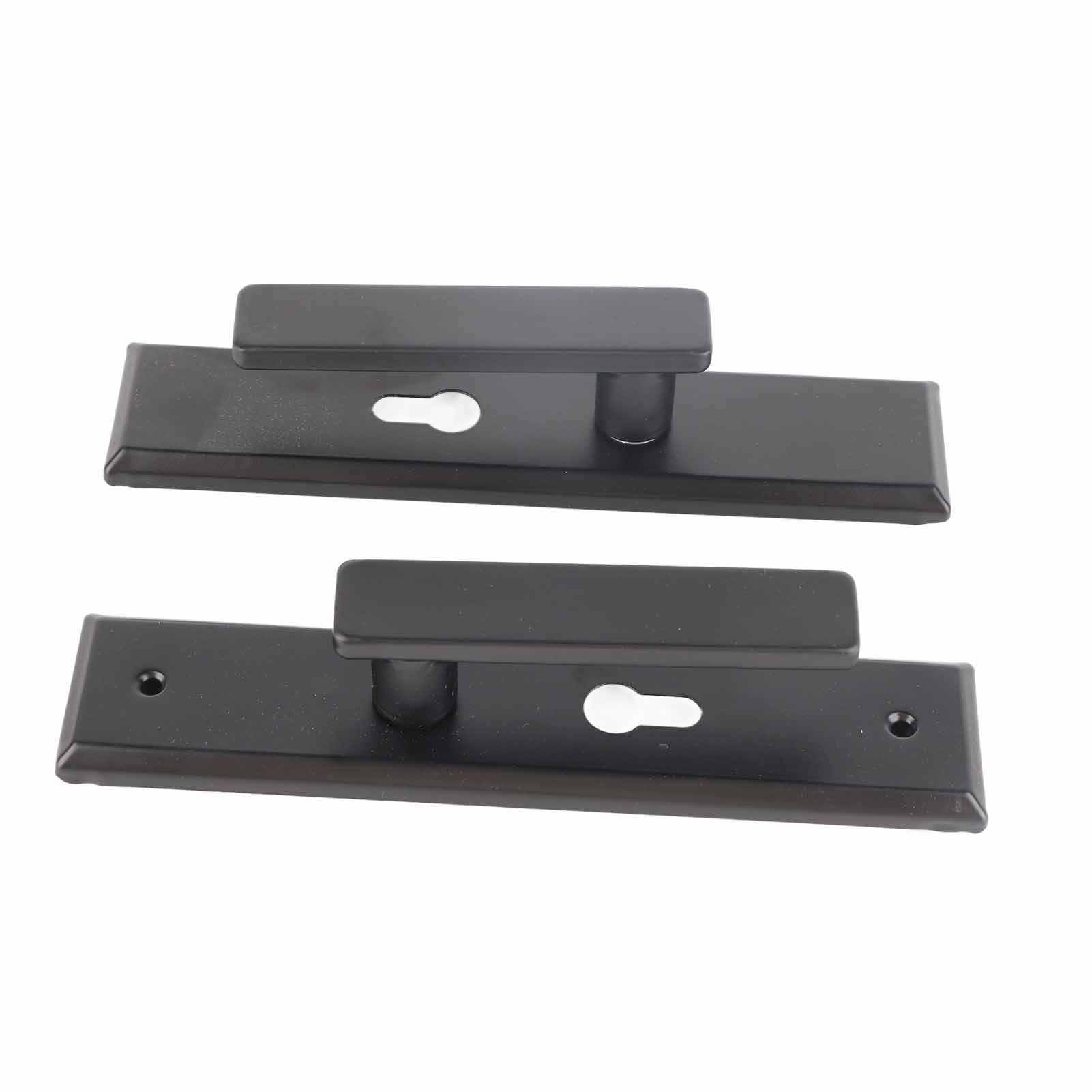 Universal Door Handle Lock Set Aluminum Alloy Mute Bedroom Door Lock for Home Household - Image 7