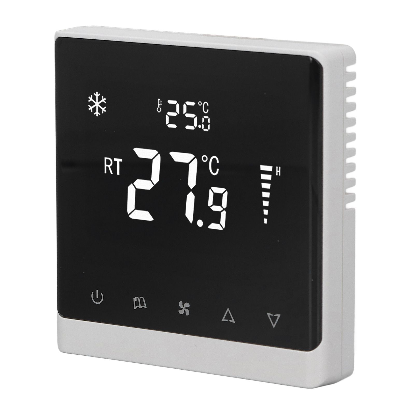 Air Conditioning Fan Thermostat Home Touchscreen Thermostat Panel Temperature Controller DC Brushless 180‑260V - Image 2