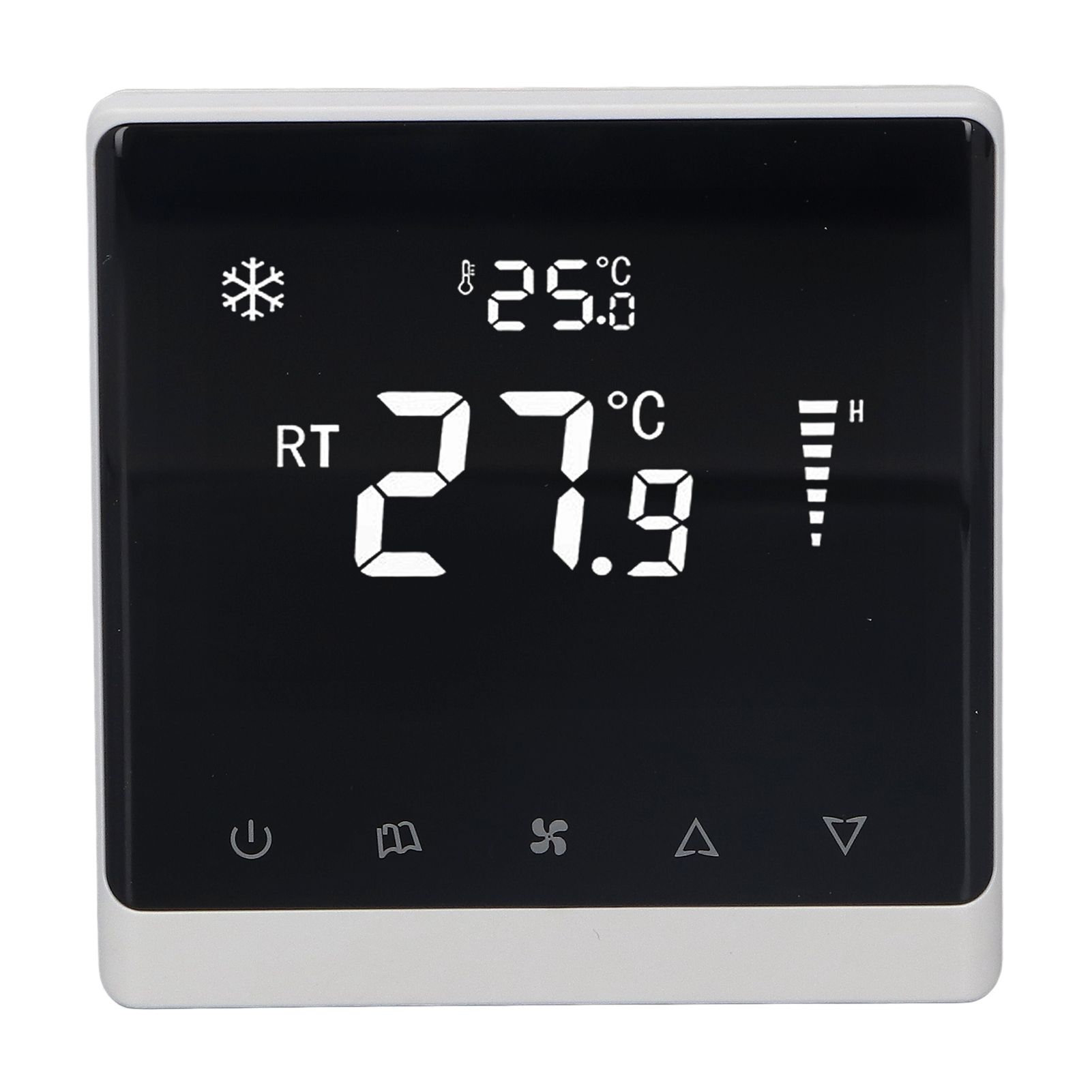 Air Conditioning Fan Thermostat Home Touchscreen Thermostat Panel Temperature Controller DC Brushless 180‑260V - Image 4