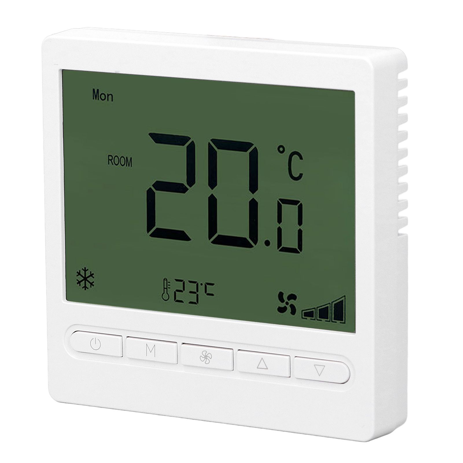 Smart Fan Coil Thermostat ABS LCD Screen Anti Interference Intelligent Thermostat for Home 220V - Image 4