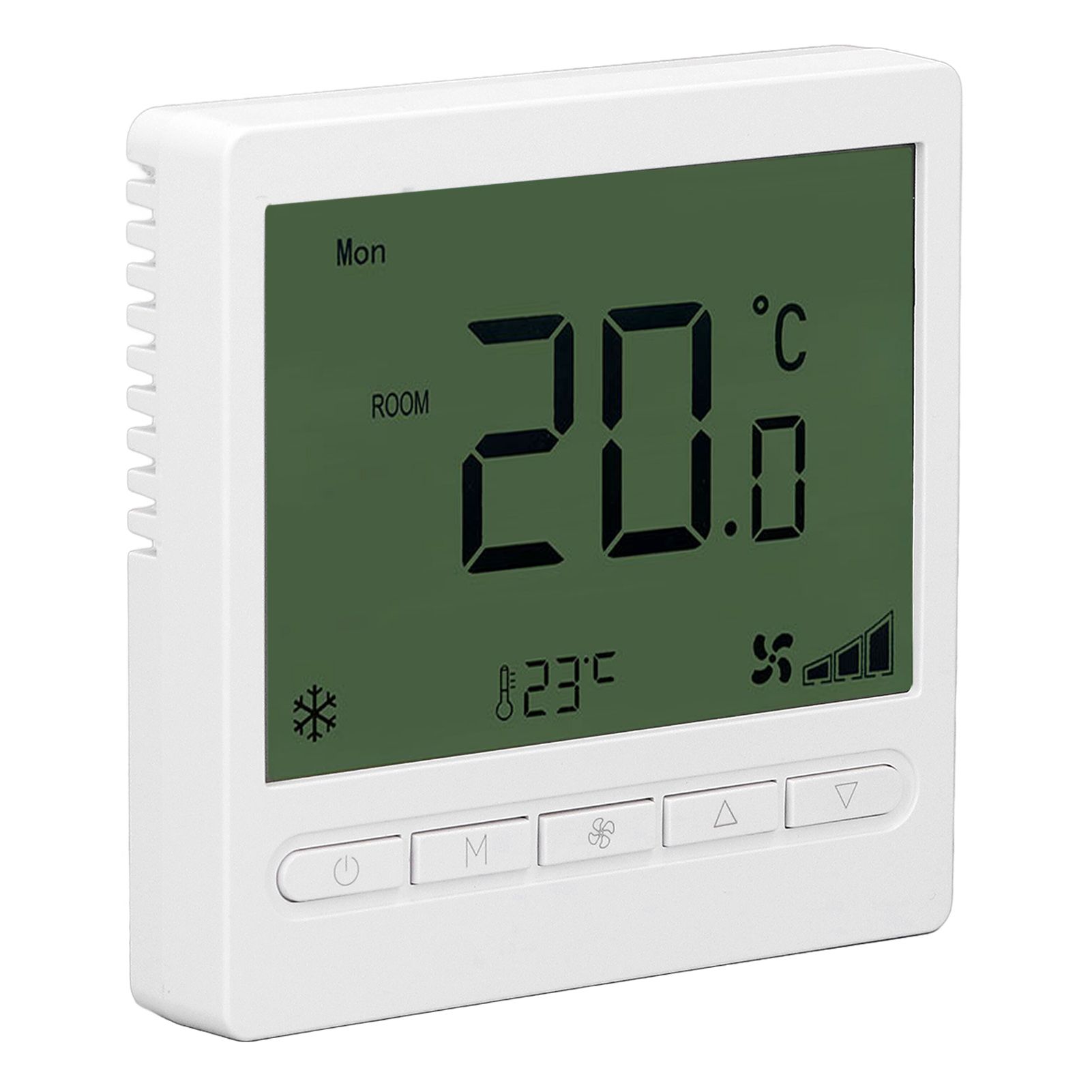 Smart Fan Coil Thermostat ABS LCD Screen Anti Interference Intelligent Thermostat for Home 220V - Image 8