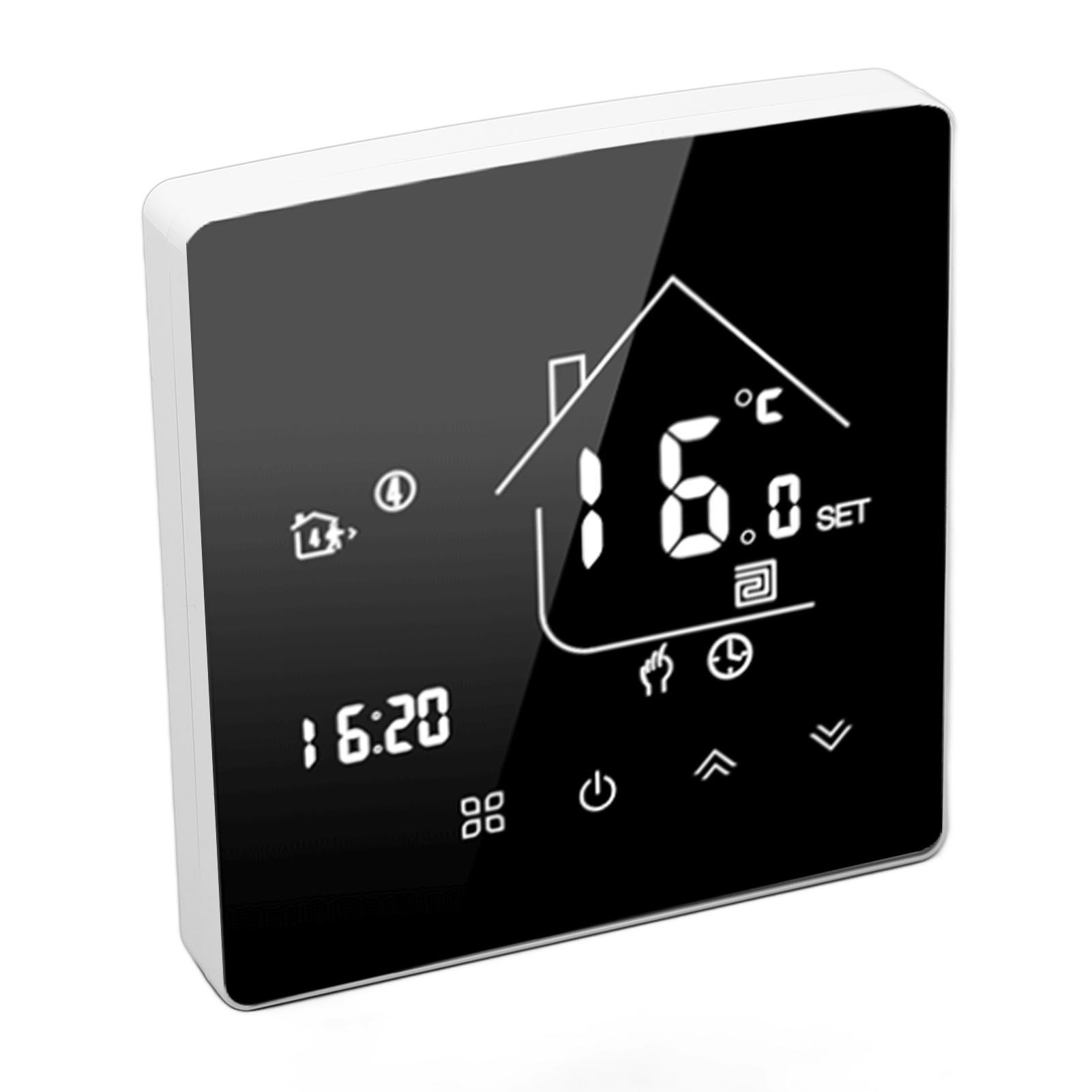 Smart Thermostat LCD Touch Screen Thermostat Programmable Temperature Controller for Boiler 95‑240V Concealed Installation - Image 2