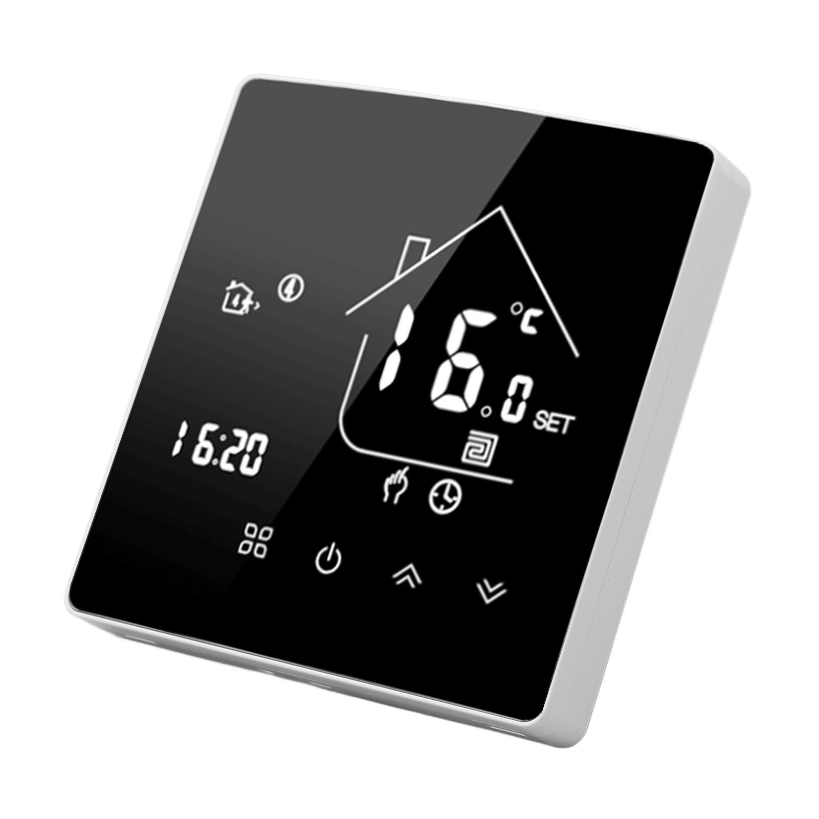 Smart Thermostat LCD Touch Screen Thermostat Programmable Temperature Controller for Boiler 95‑240V Concealed Installation - Image 3