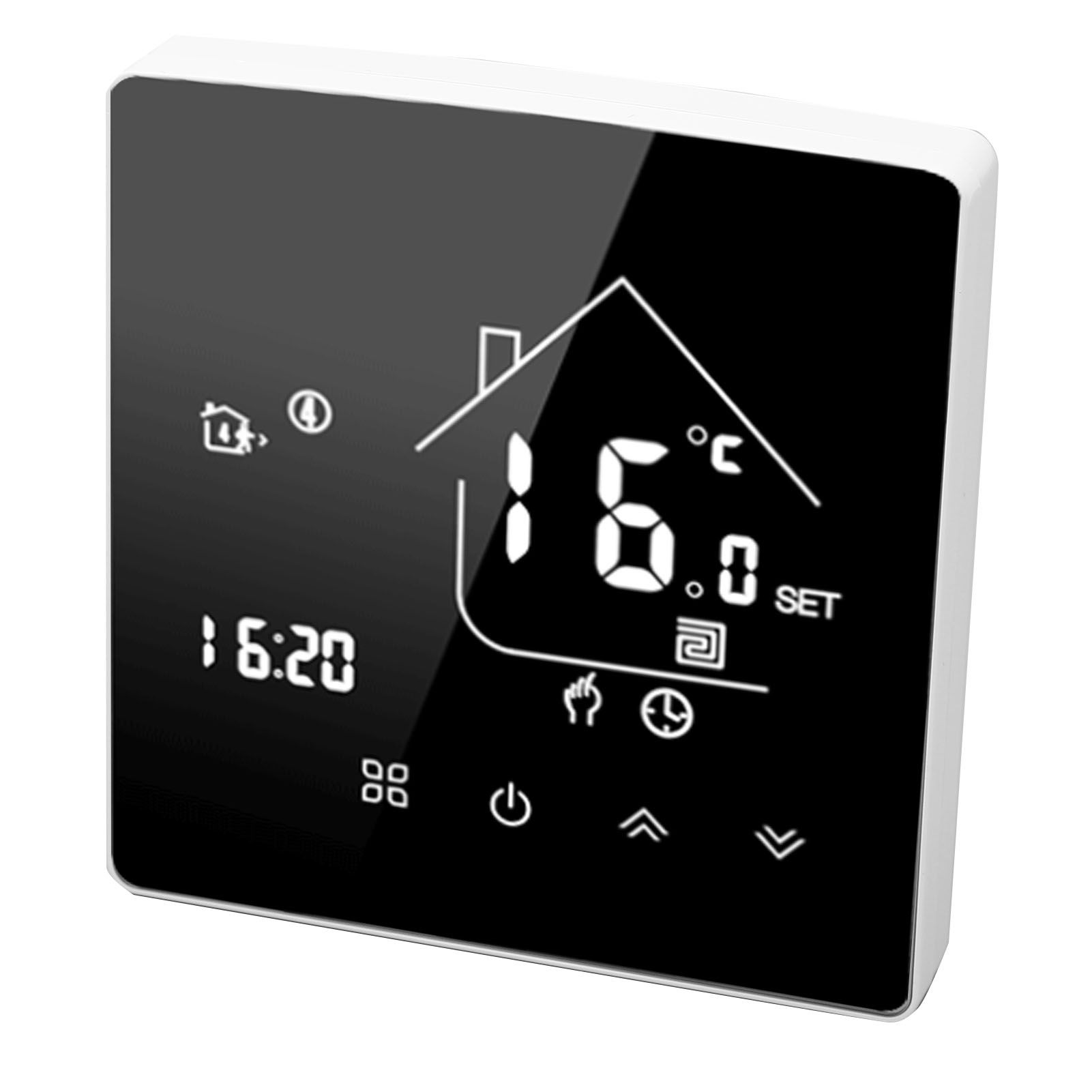 Smart Thermostat LCD Touch Screen Thermostat Programmable Temperature Controller for Boiler 95‑240V Concealed Installation - Image 5