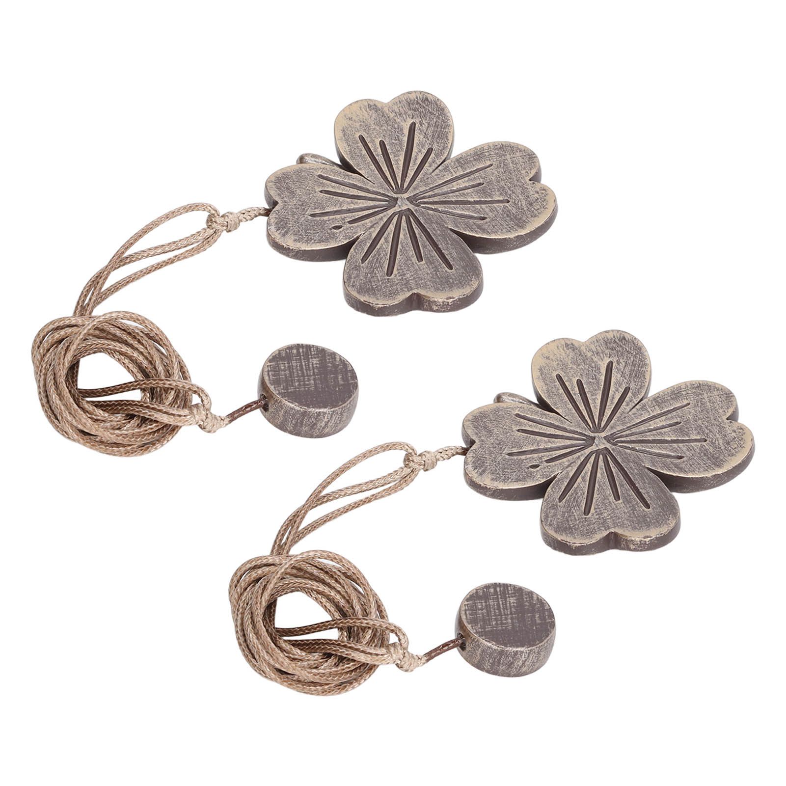 2 PCS Curtain Tiebacks Simple Resin Carving Binding Rope Curtain Strap Buckle Accessories - Image 8