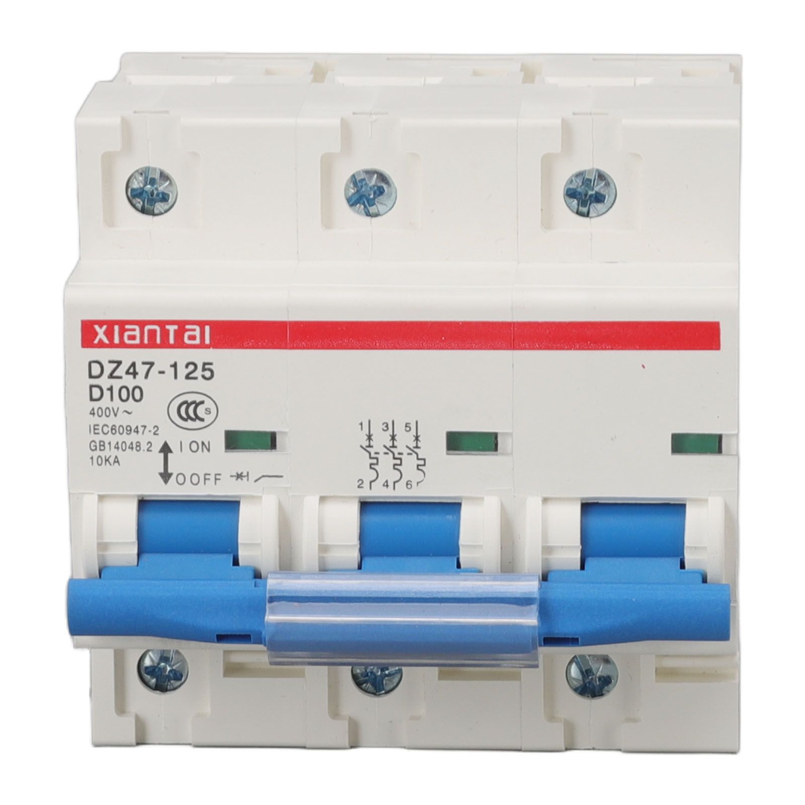 Mini Circuit Breaker 3P 100A 400V High Safety Overload Protection Miniature Circuit Breaker for Home Industry - Image 1