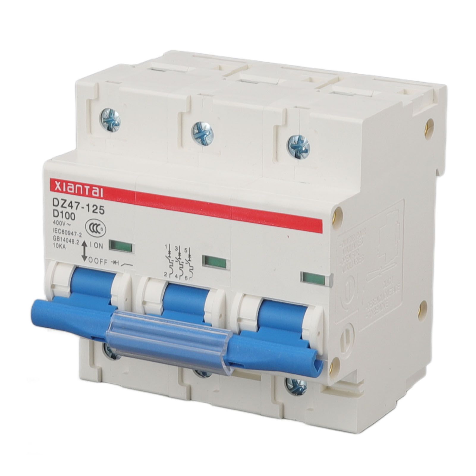 Mini Circuit Breaker 3P 100A 400V High Safety Overload Protection Miniature Circuit Breaker for Home Industry - Image 2
