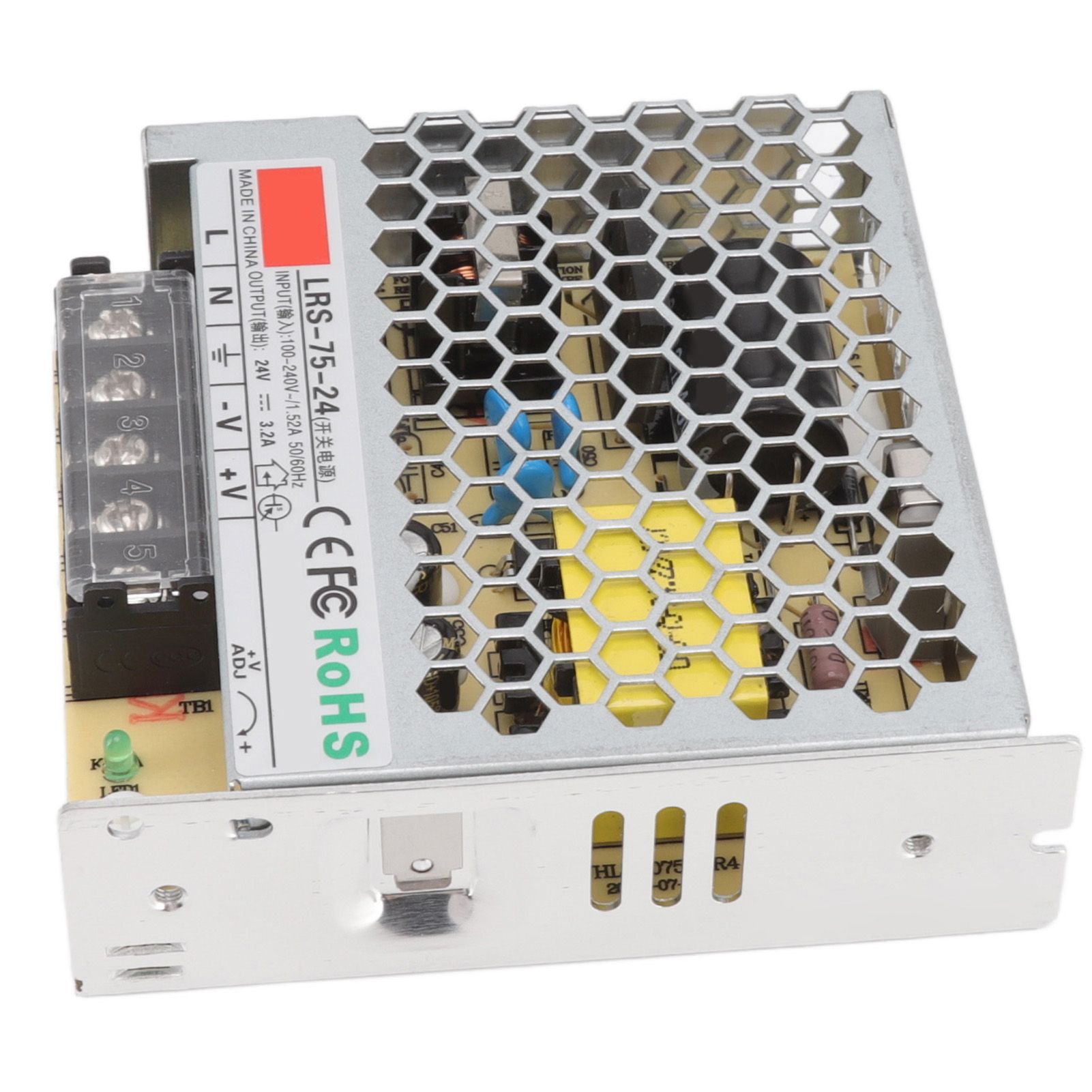 24V Switching Power Supply 3.2A Pure Copper Power Supply Transformer Adapter for Military Equipment 100‑240V - Image 2