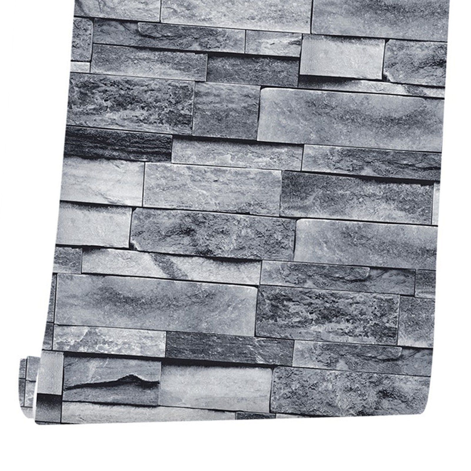 Self Adhesive Wallpaper 3D Simulation Brick Designed Thickened Paper Wall Stickers for Decoration - Image 3