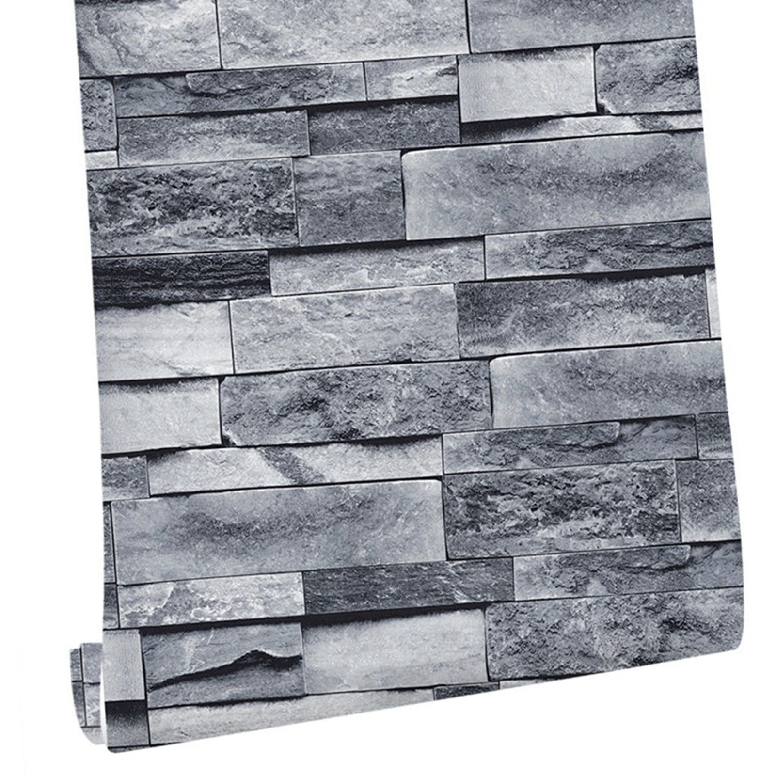 Self Adhesive Wallpaper 3D Simulation Brick Designed Thickened Paper Wall Stickers for Decoration - Image 4