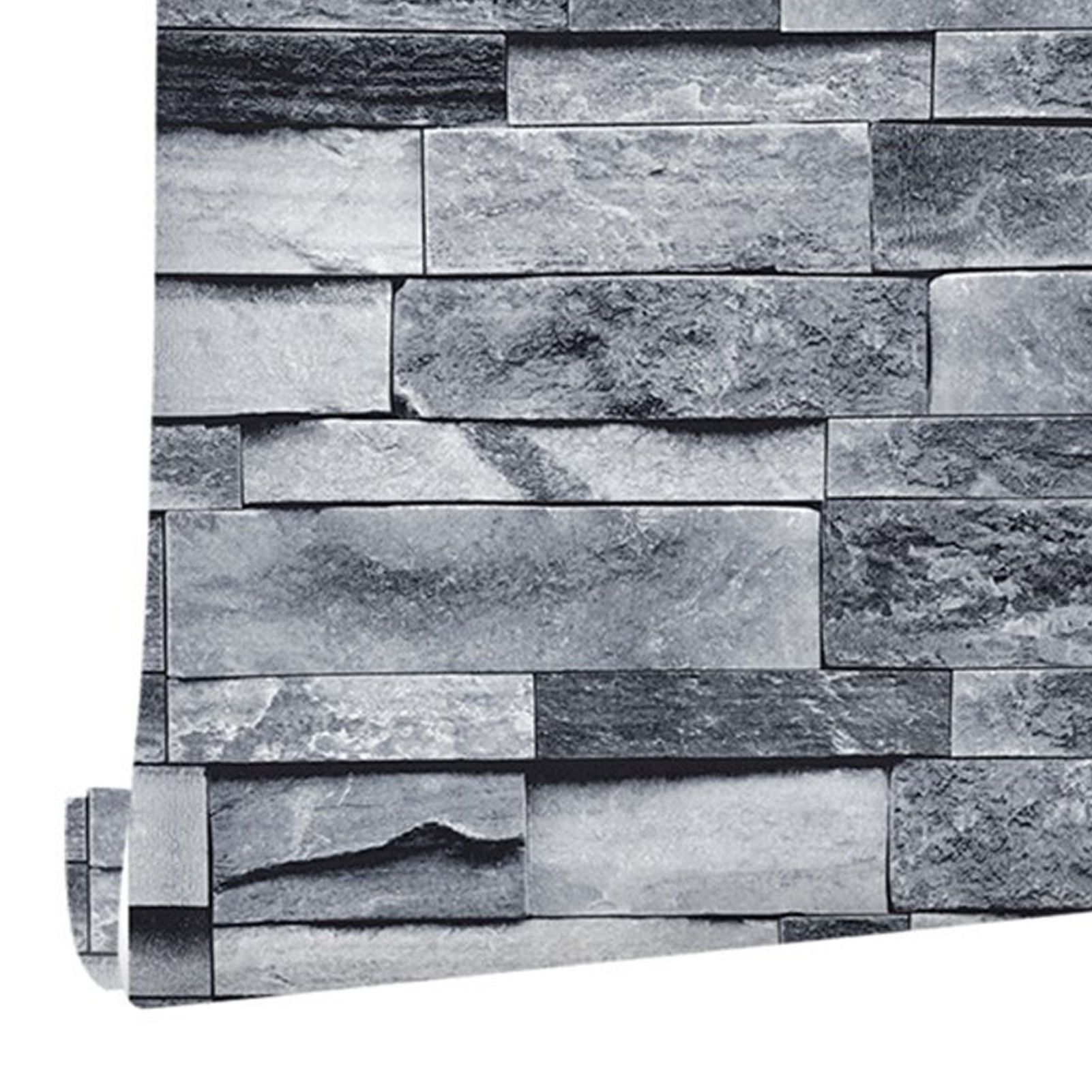 Self Adhesive Wallpaper 3D Simulation Brick Designed Thickened Paper Wall Stickers for Decoration - Image 8