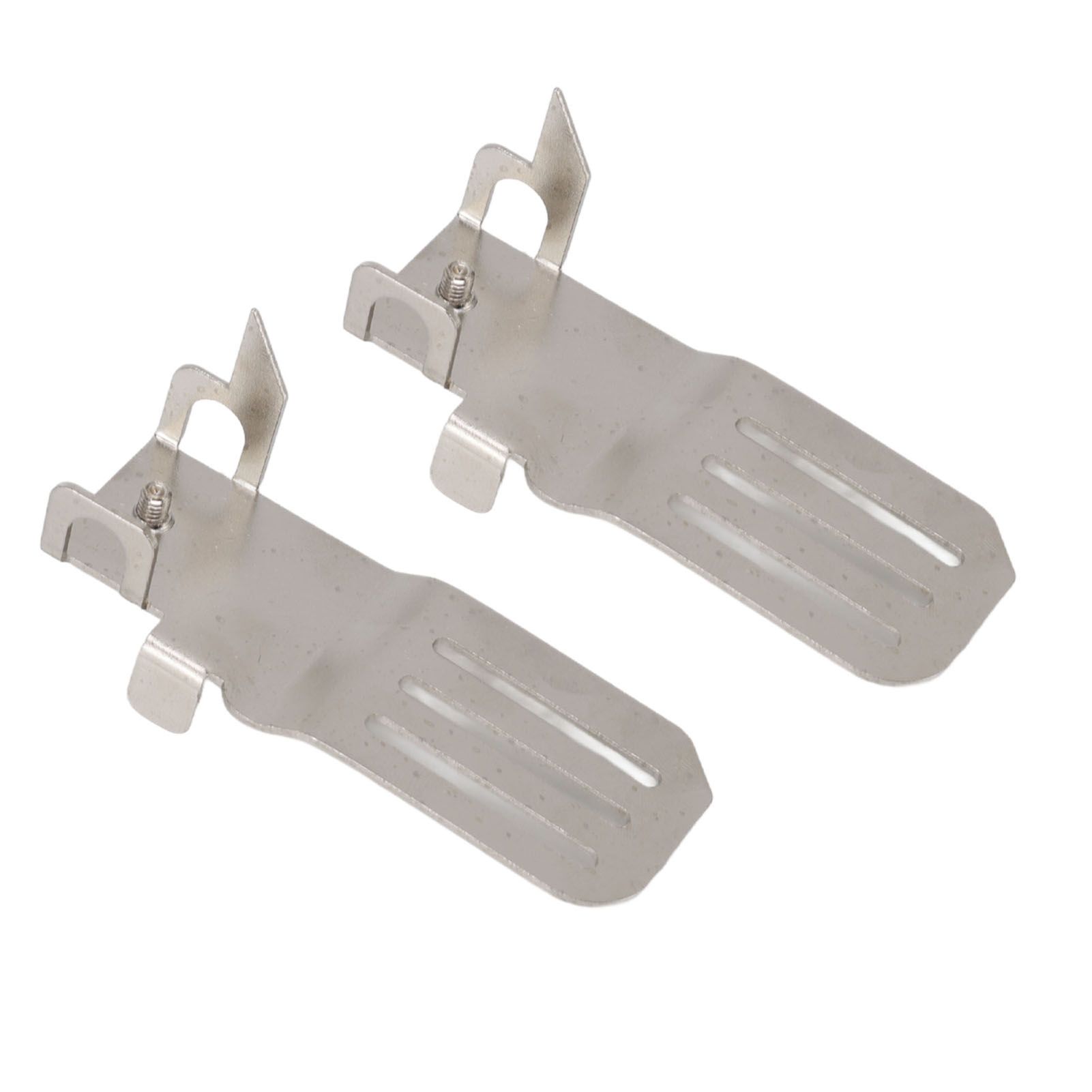 2PCS Measuring Tape Clip Aluminium Alloy with Three Installation Slots Measuring Tape Holder for Woodworking - Image 1