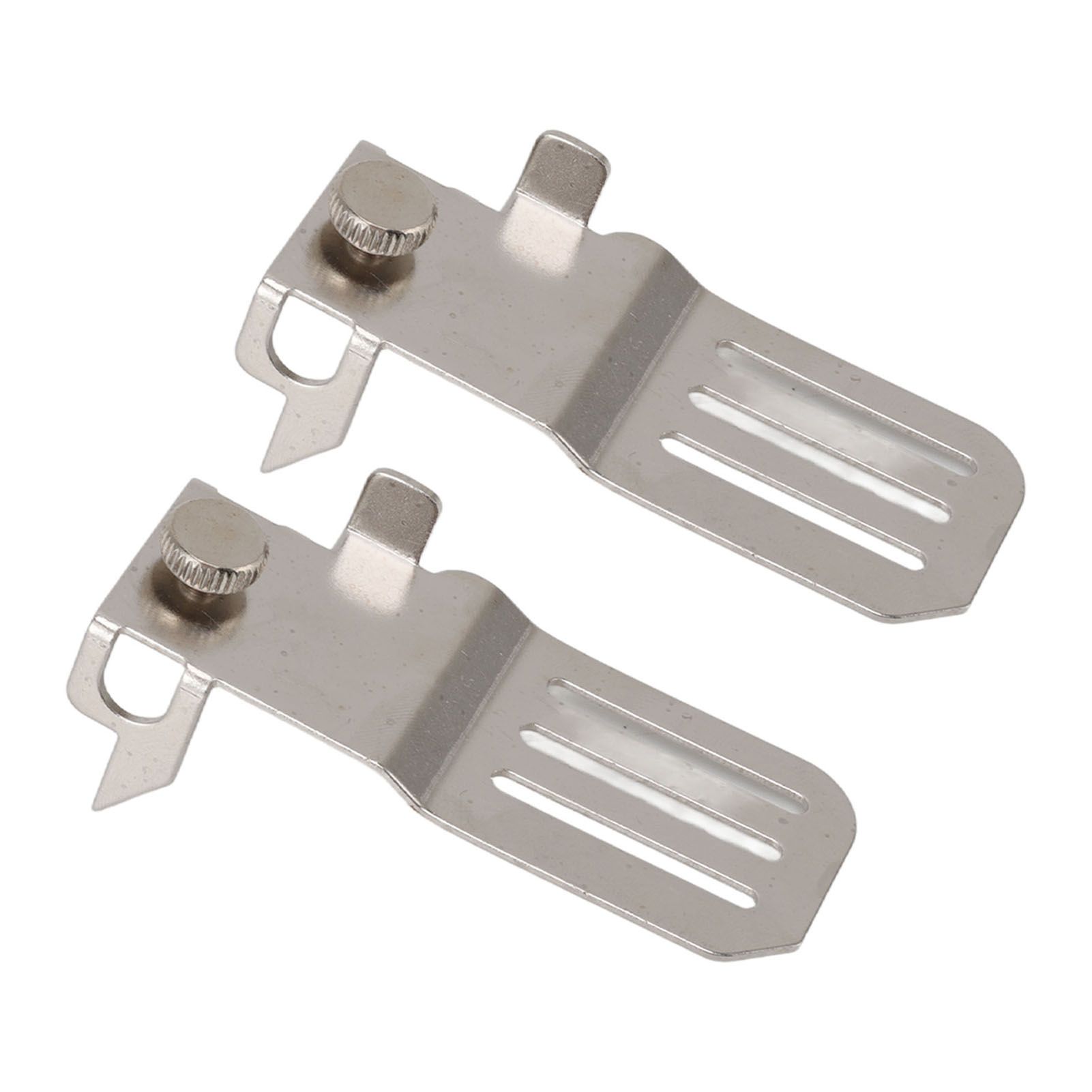 2PCS Measuring Tape Clip Aluminium Alloy with Three Installation Slots Measuring Tape Holder for Woodworking - Image 3