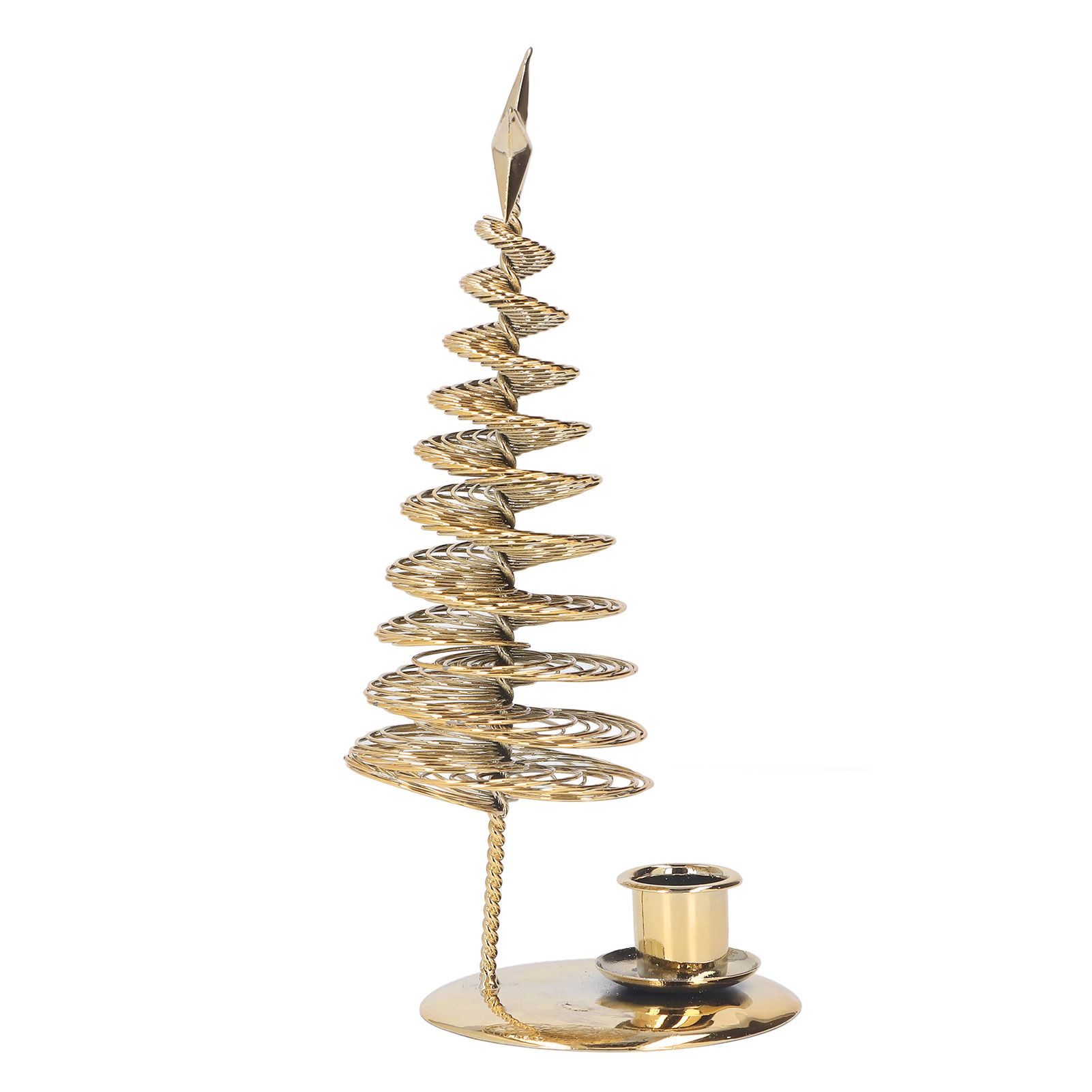 Metal Pine Tree Christmas Tree Tealight Candle Holder Candlestick Ornaments Arab Home Decoration - Image 5