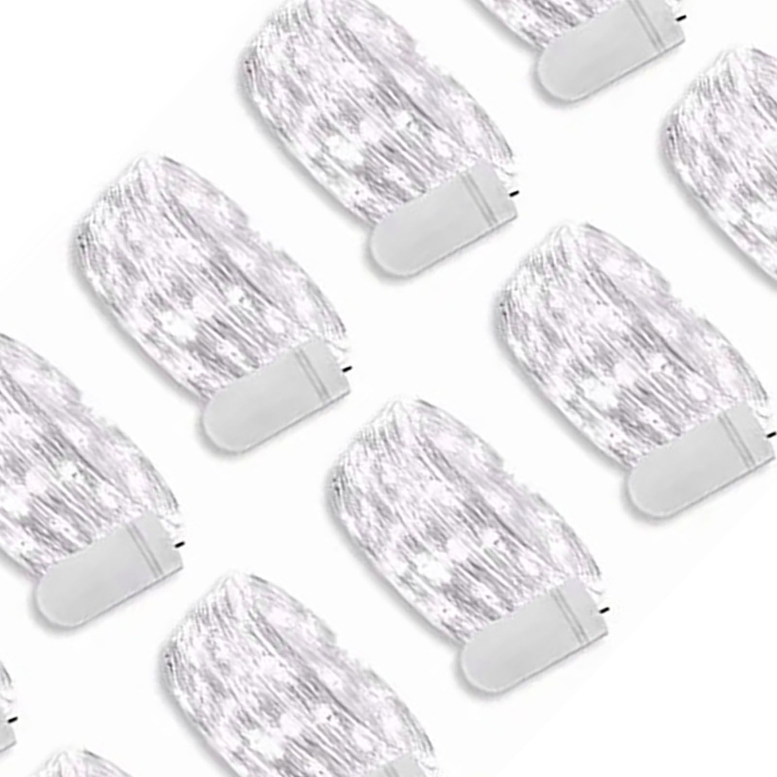 12PCS 0.03W Button String Lights Cold White Light 20 LED 3V Flexible IP65 Waterproof for Wedding Party Bedroom - Image 7