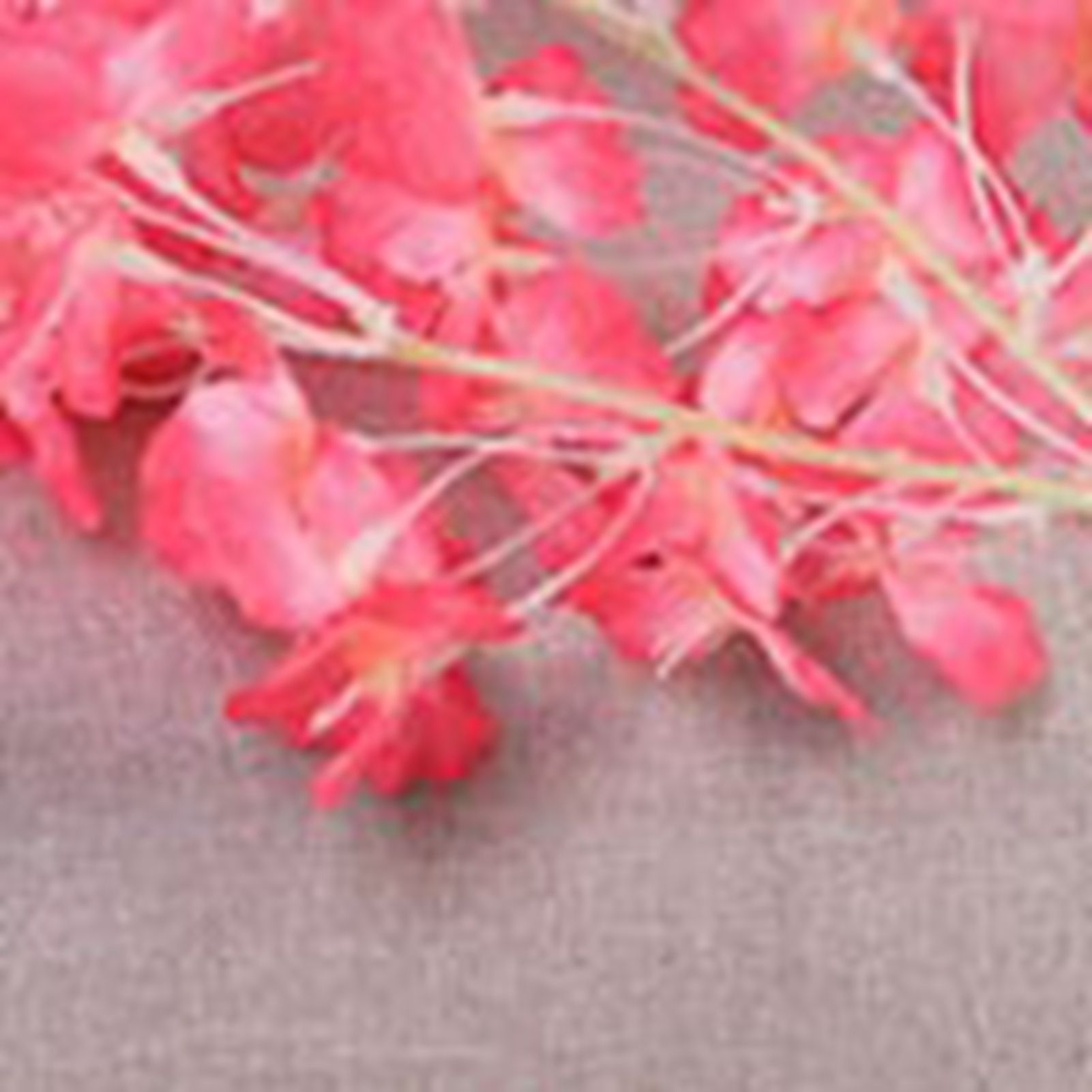 1.8m 256 Simulated Artificial Sakura Flower Garland Hanging Vines for Spring Home Room Wedding Party Decor Rose Red - Image 6