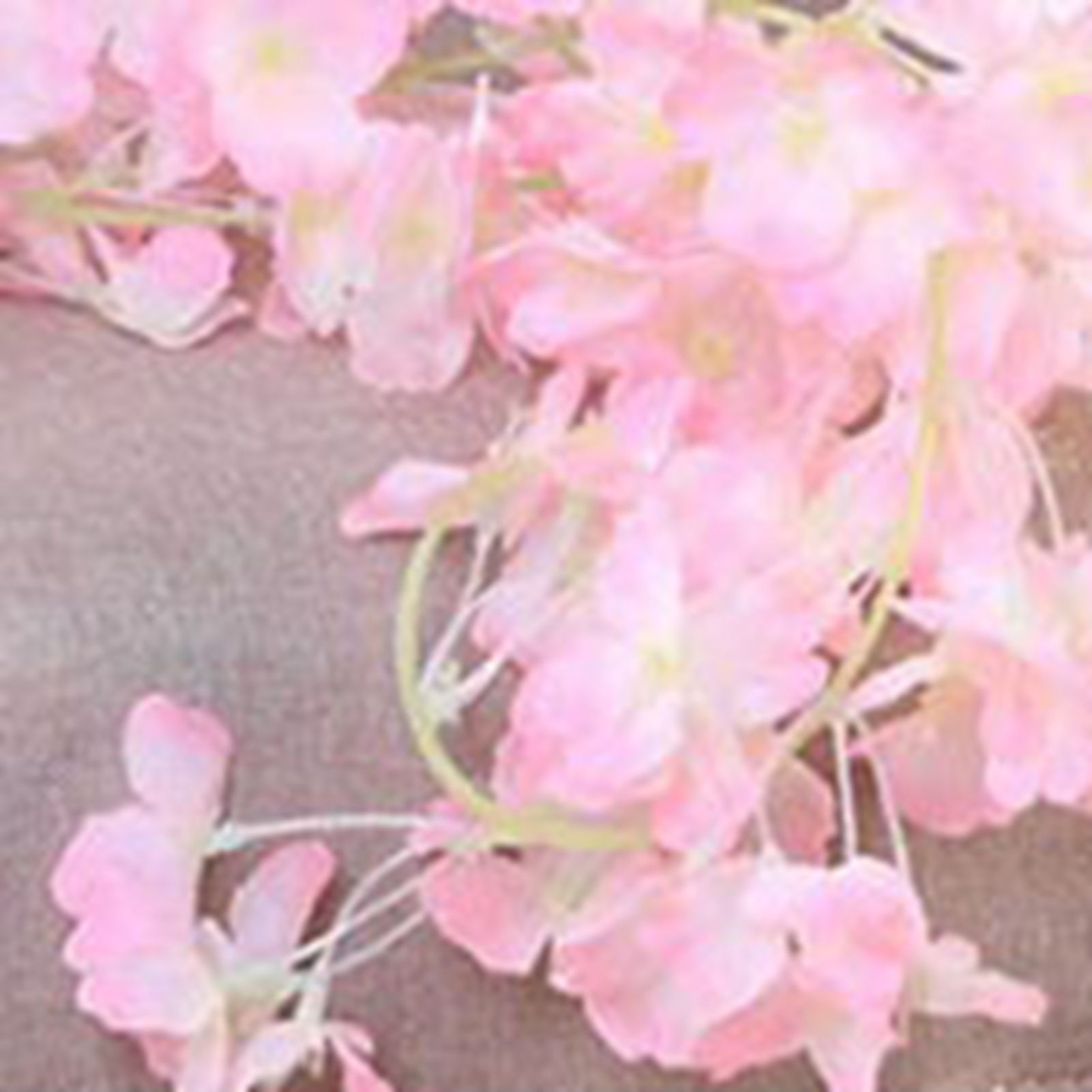 1.8m 256 Simulated Artificial Sakura Flower Garland Hanging Vines for Spring Home Room Wedding Party Decor Light Pink - Image 6