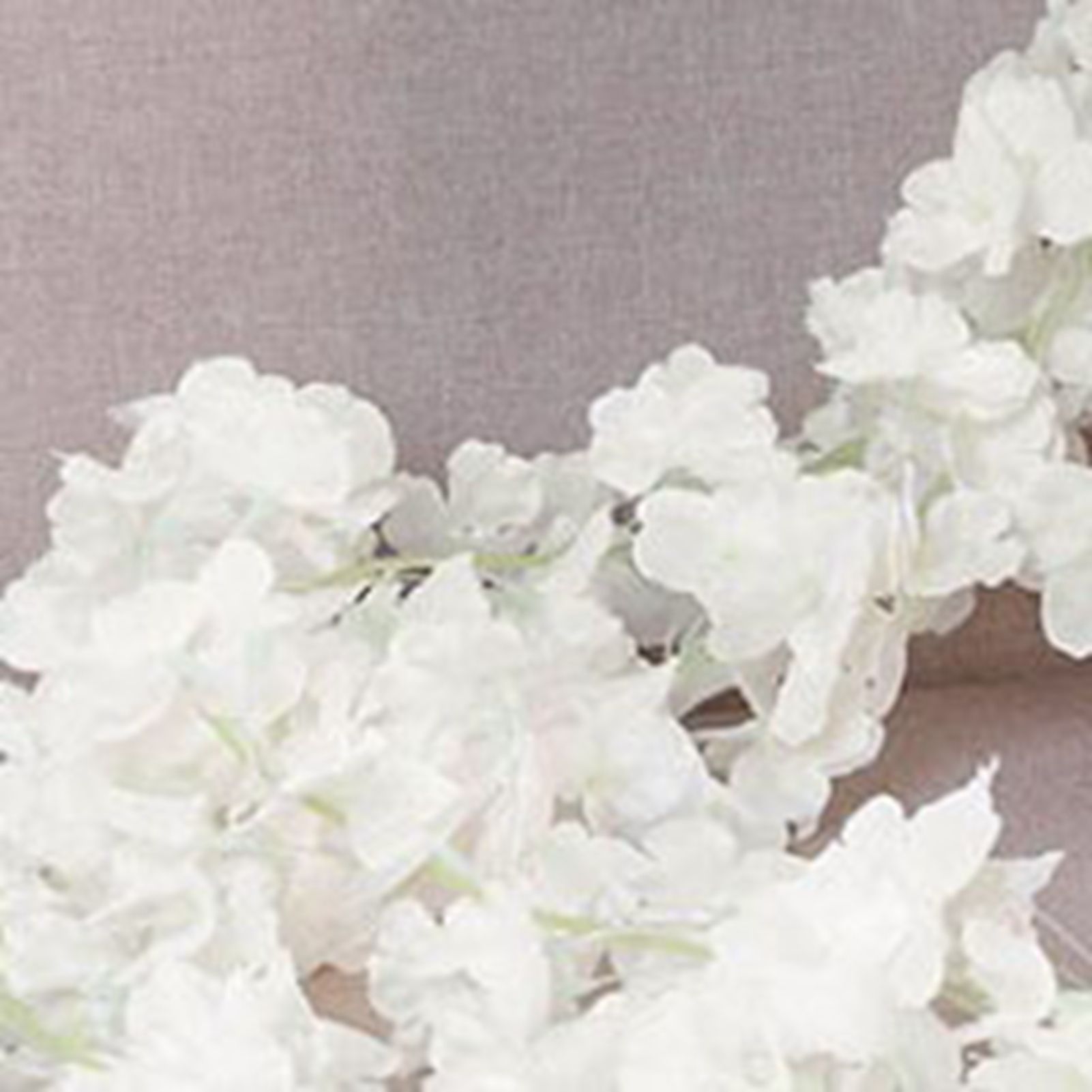 1.8m 256 Simulated Artificial Sakura Flower Garland Hanging Vines for Spring Home Room Wedding Party Decor White - Image 6