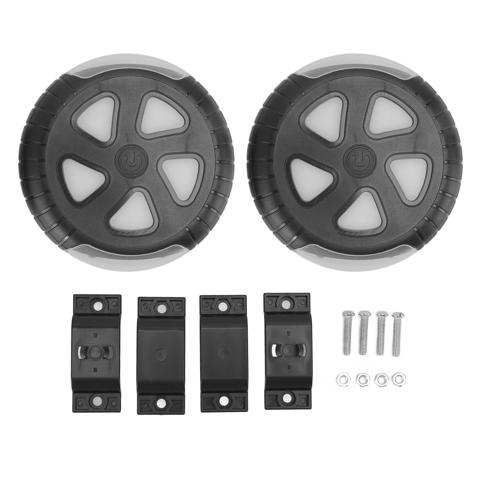 1 Pair Stroller Lights Waterproof Easy to Install LED Stroller Lights Stroller Safety Lights for Wheelchair - Image 1