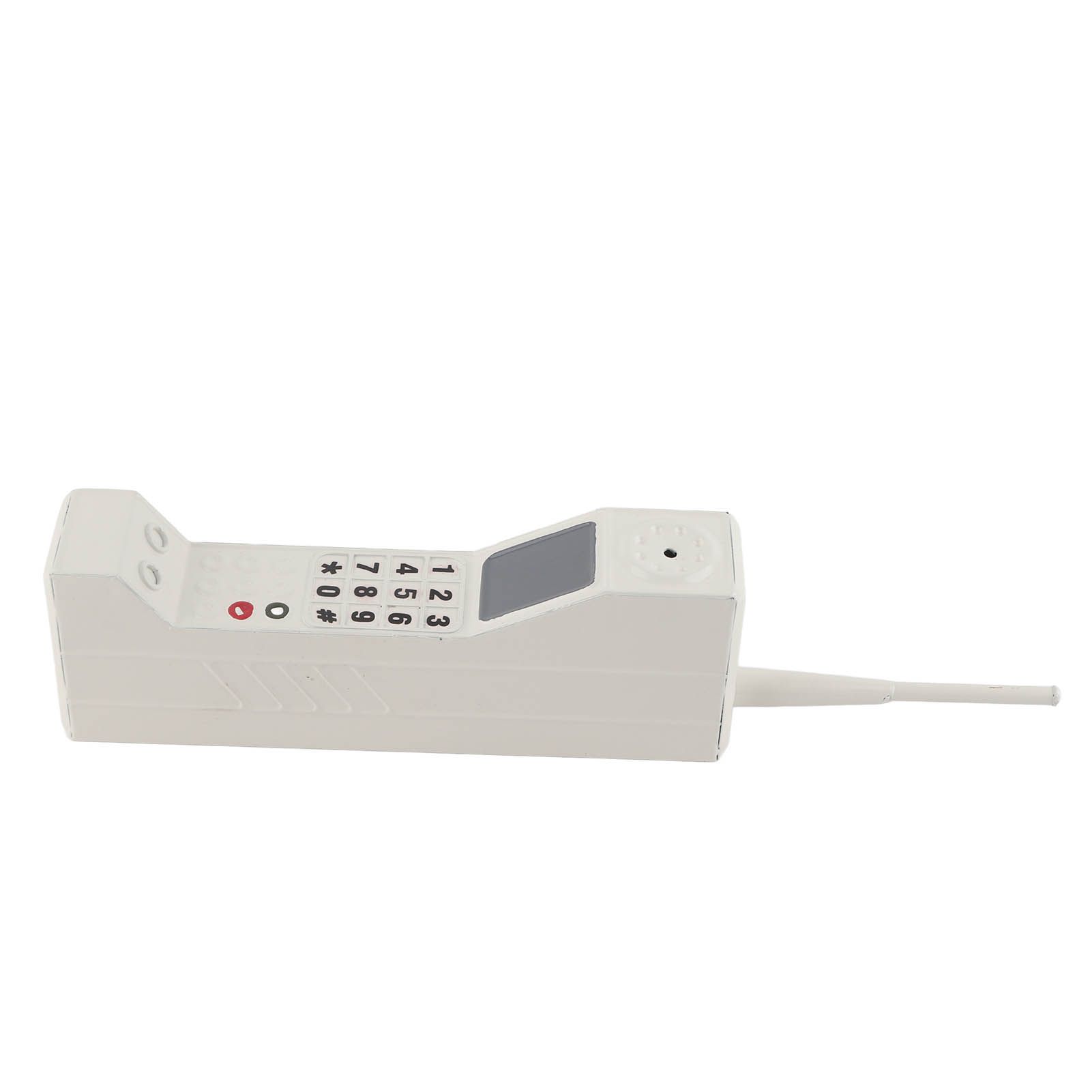Retro Cellphone Model Old Fashioned Cellular Phone Model Ornament Vintage Simulation Photographic Props for Home Stage White - Image 7