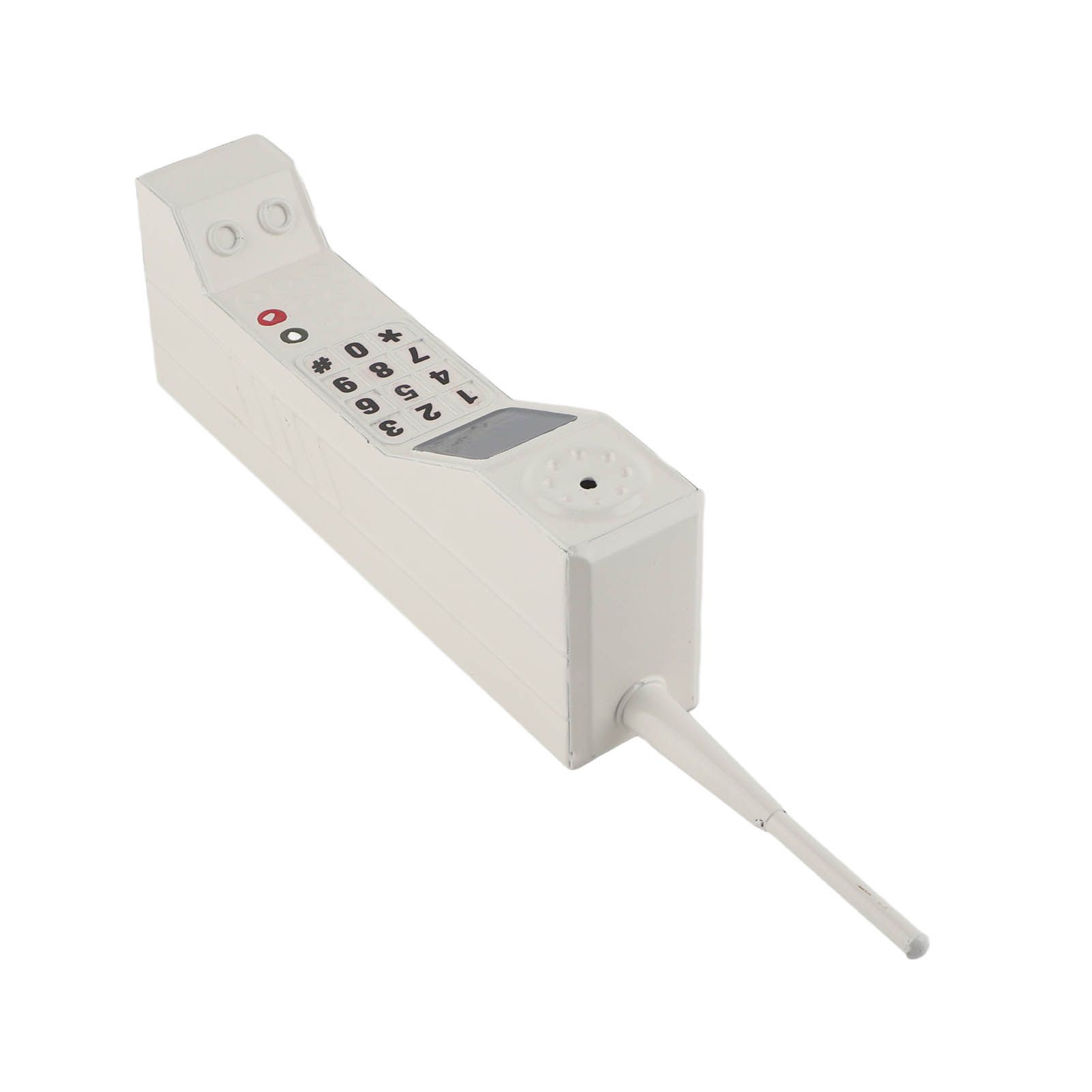 Retro Cellphone Model Old Fashioned Cellular Phone Model Ornament Vintage Simulation Photographic Props for Home Stage White - Image 8