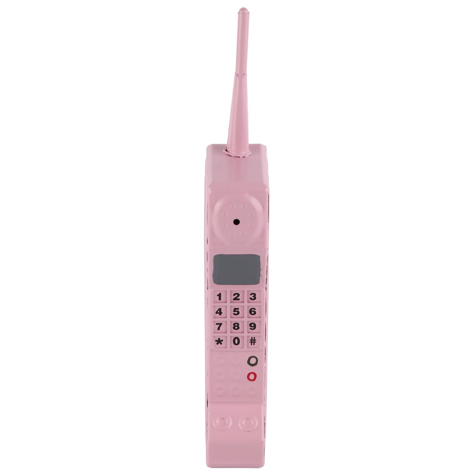 Retro Cellphone Model Old Fashioned Cellular Phone Model Ornament Vintage Simulation Photographic Props for Home Stage Pink - Image 2