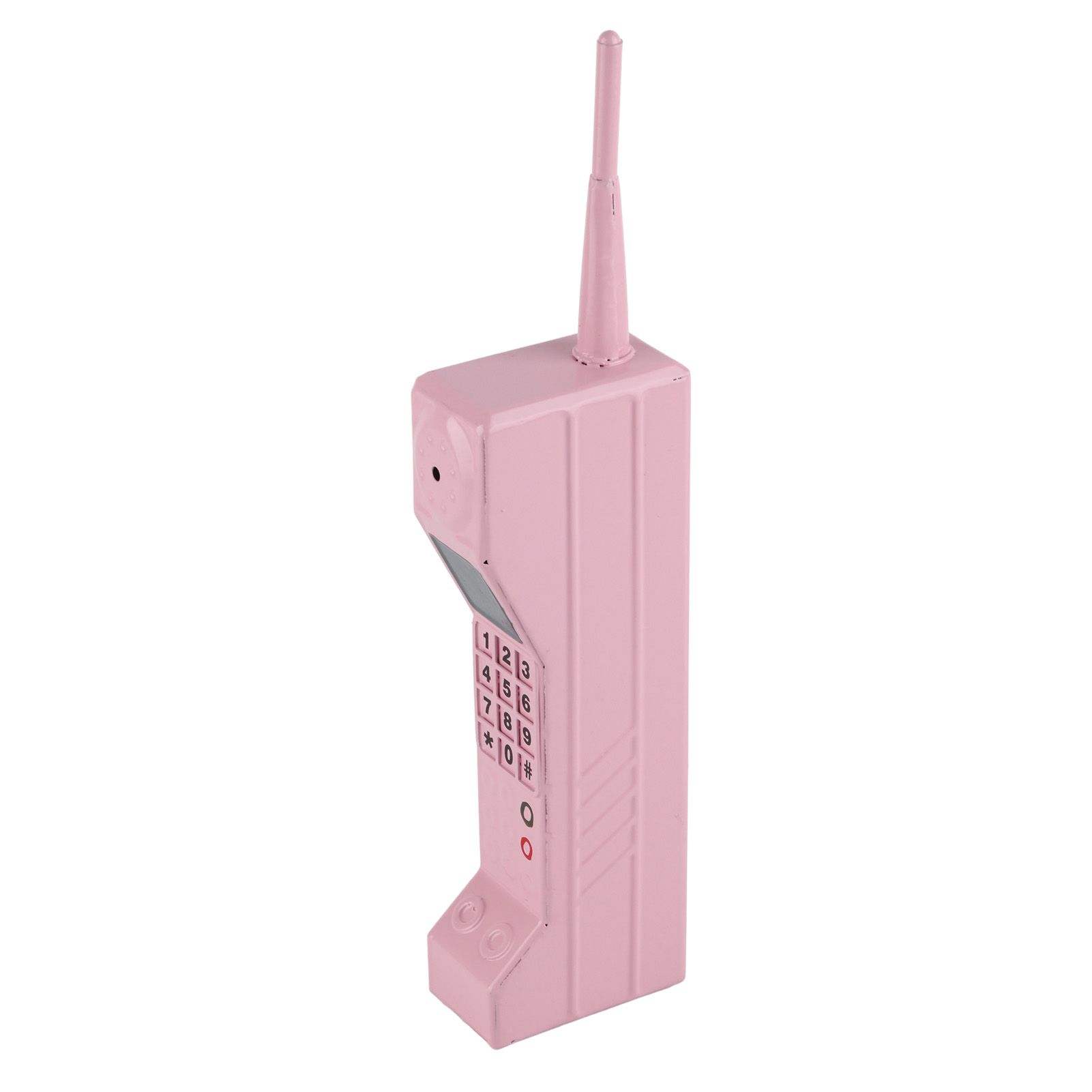 Retro Cellphone Model Old Fashioned Cellular Phone Model Ornament Vintage Simulation Photographic Props for Home Stage Pink - Image 3