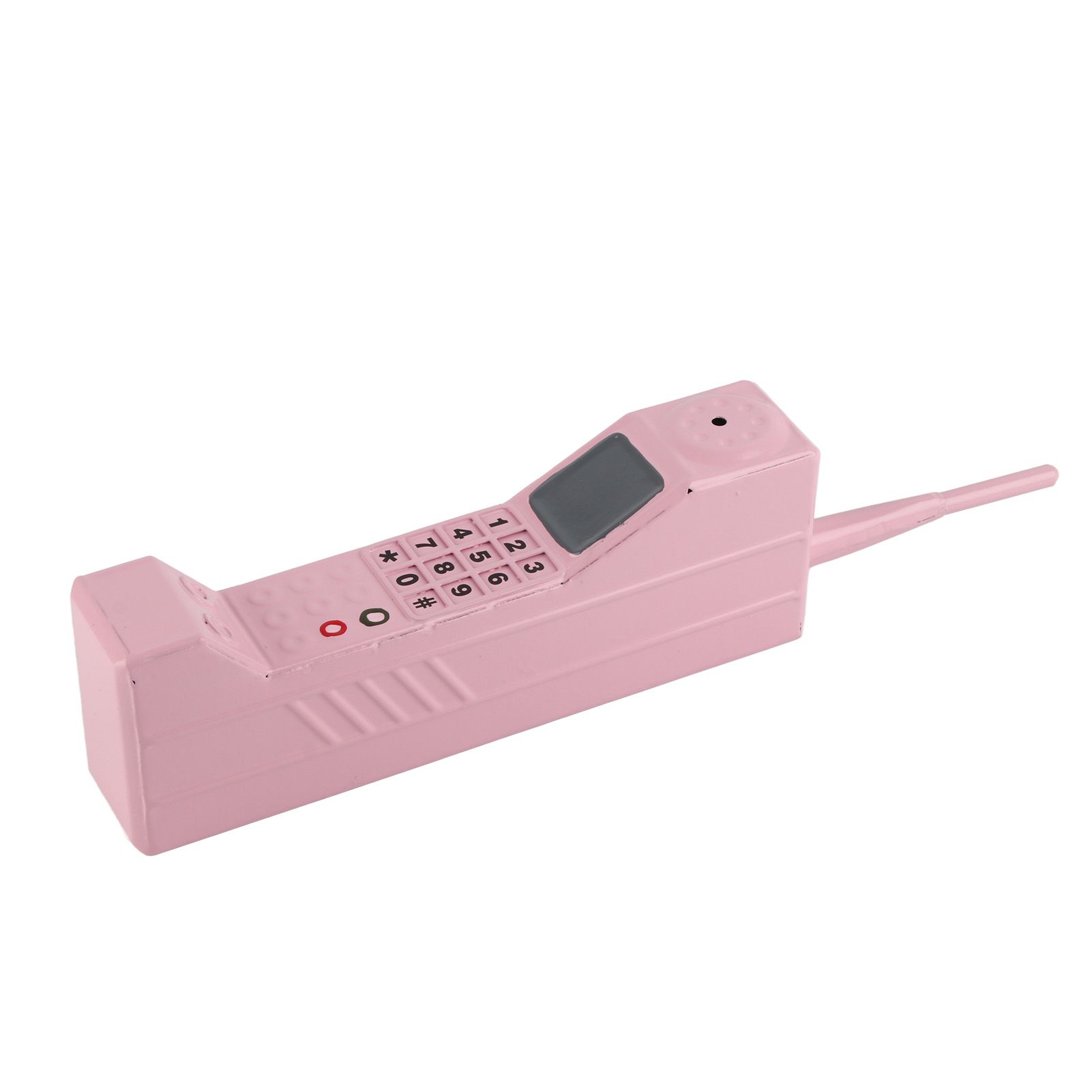 Retro Cellphone Model Old Fashioned Cellular Phone Model Ornament Vintage Simulation Photographic Props for Home Stage Pink - Image 6