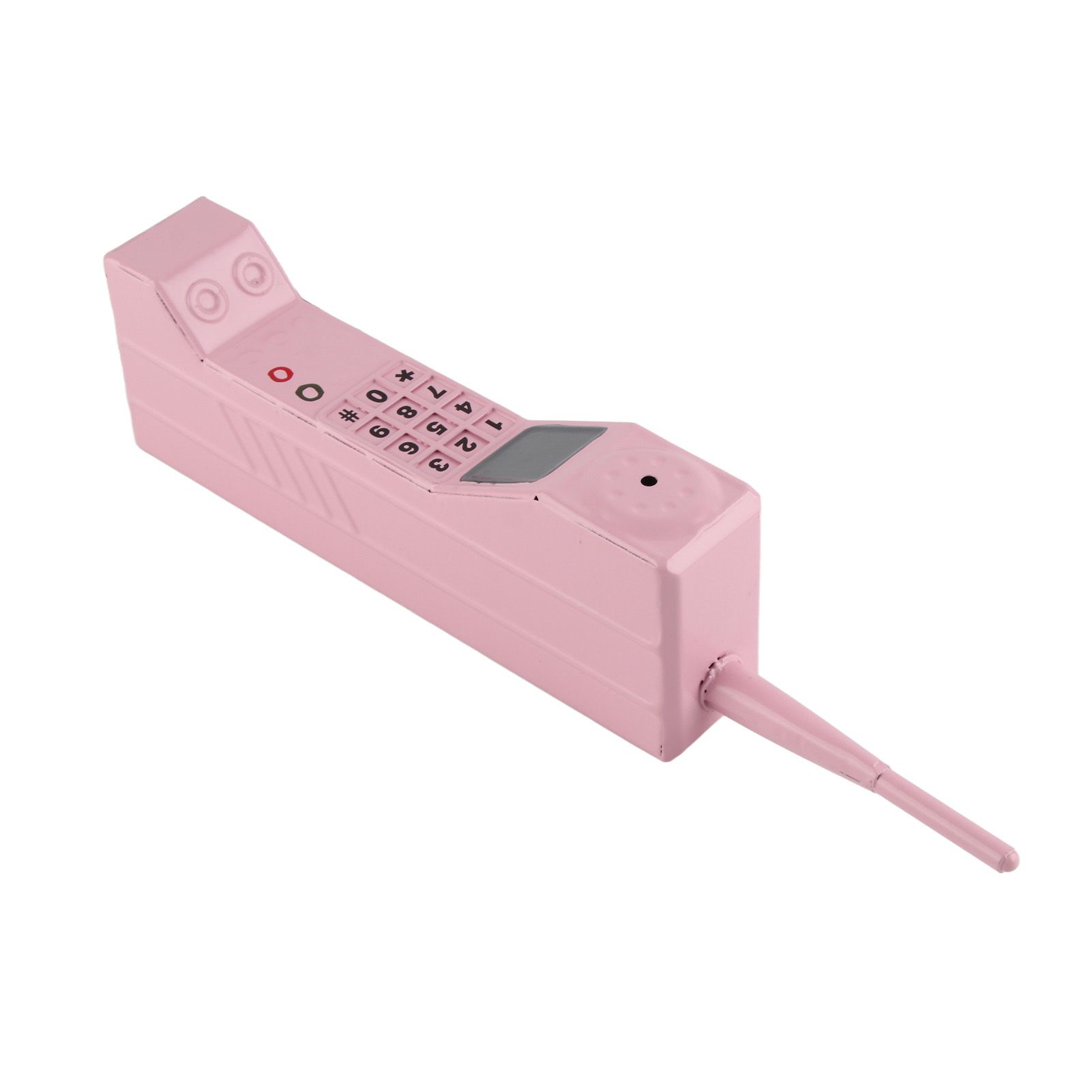 Retro Cellphone Model Old Fashioned Cellular Phone Model Ornament Vintage Simulation Photographic Props for Home Stage Pink - Image 8