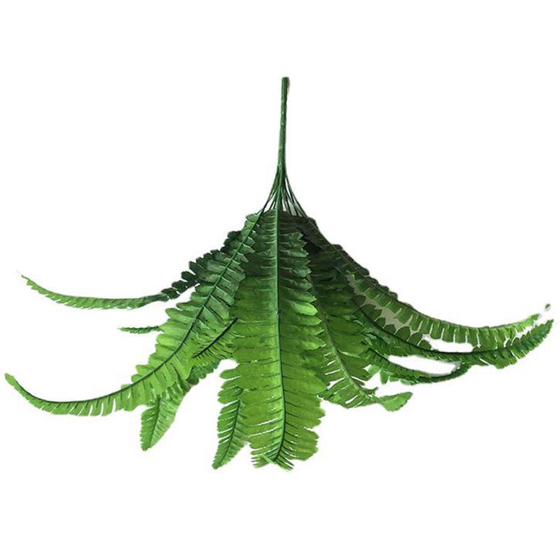 2Pcs 18 Heads Artificial Persian Leaves Artificial Shrubs Leaves Simulation Greenery Bushes for Home Garden Office Verandah Wedding - Image 4