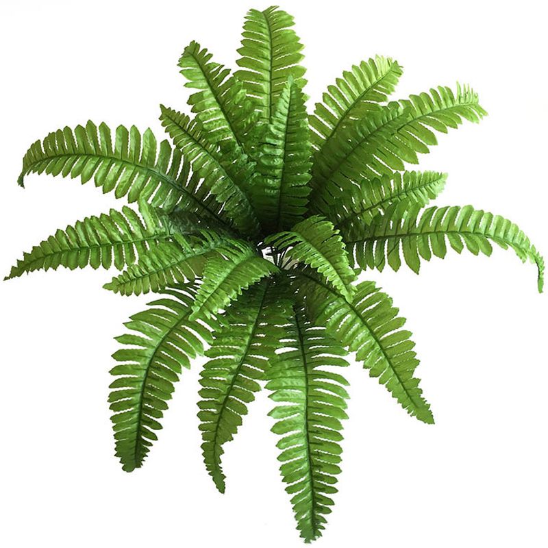 2Pcs 18 Heads Artificial Persian Leaves Artificial Shrubs Leaves Simulation Greenery Bushes for Home Garden Office Verandah Wedding - Image 5