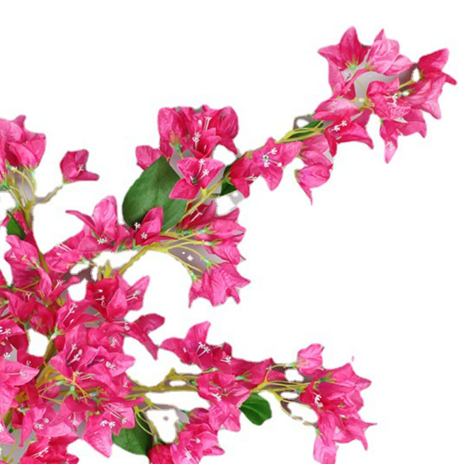 120cm Artificial Silk Bougainvillea Branches Faux Rose Red Bougainvillea with Iron Wire Stems for Wedding Decoration - Image 7