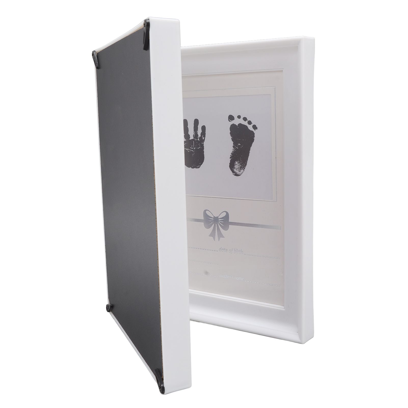 Baby Handprint Footprint Kit Plastic Density Board Attractive Decorative 31.5x20.7x1.7cm Expanded Baby Print Frames Newborn - Image 6