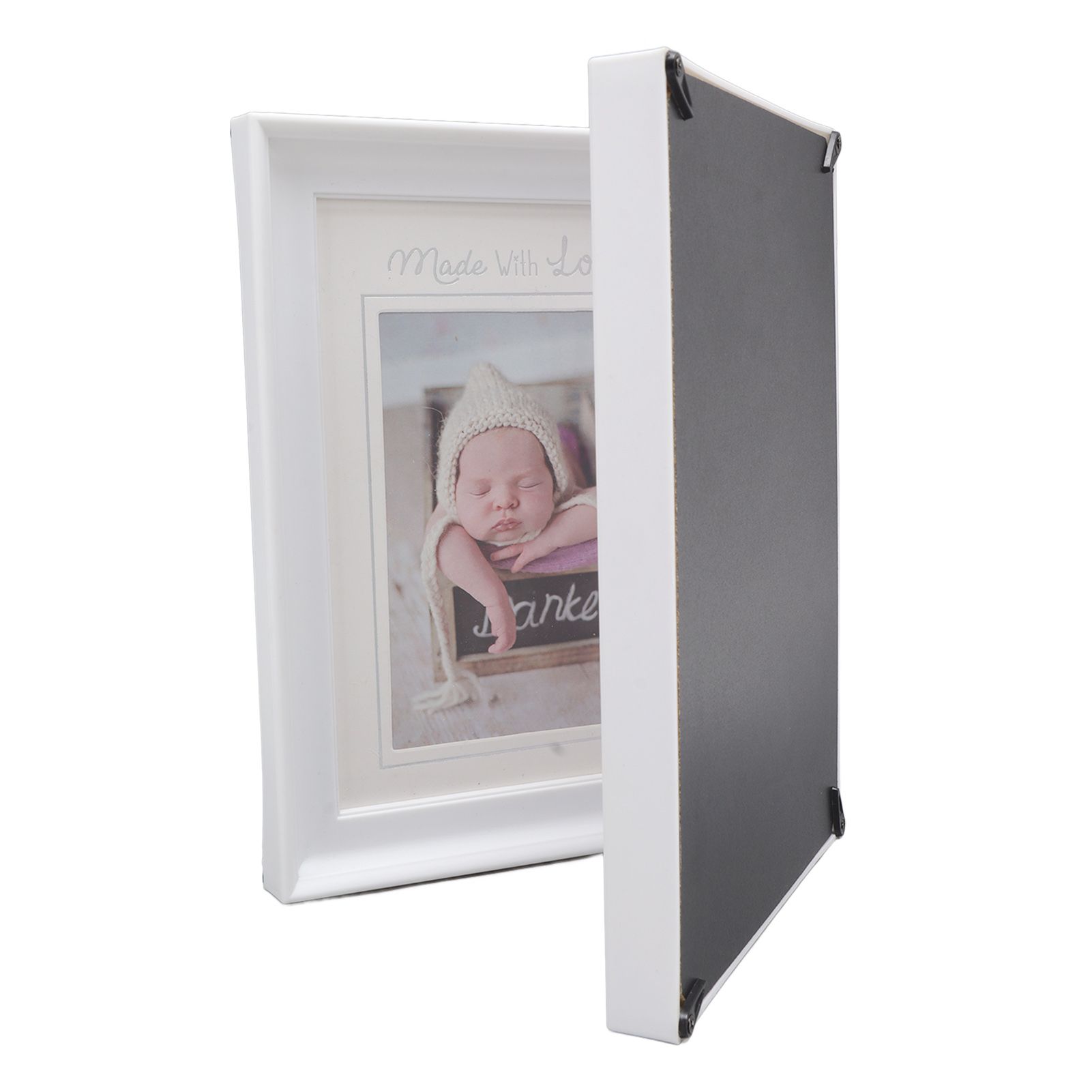 Baby Handprint Footprint Kit Plastic Density Board Attractive Decorative 31.5x20.7x1.7cm Expanded Baby Print Frames Newborn - Image 7