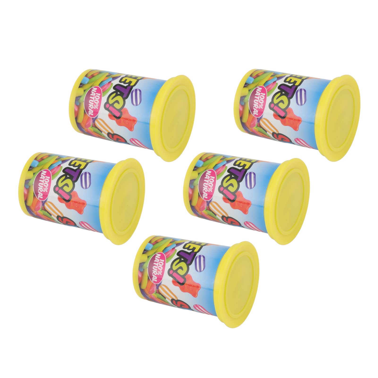 5Pcs Candy Snake Can Prank Jokes Toy Jump Spring Snake Toy Trick Fun Joke Toys for Halloween Carnival Party Supplies 6.1x5cm / 2.4x2.0in - Image 2