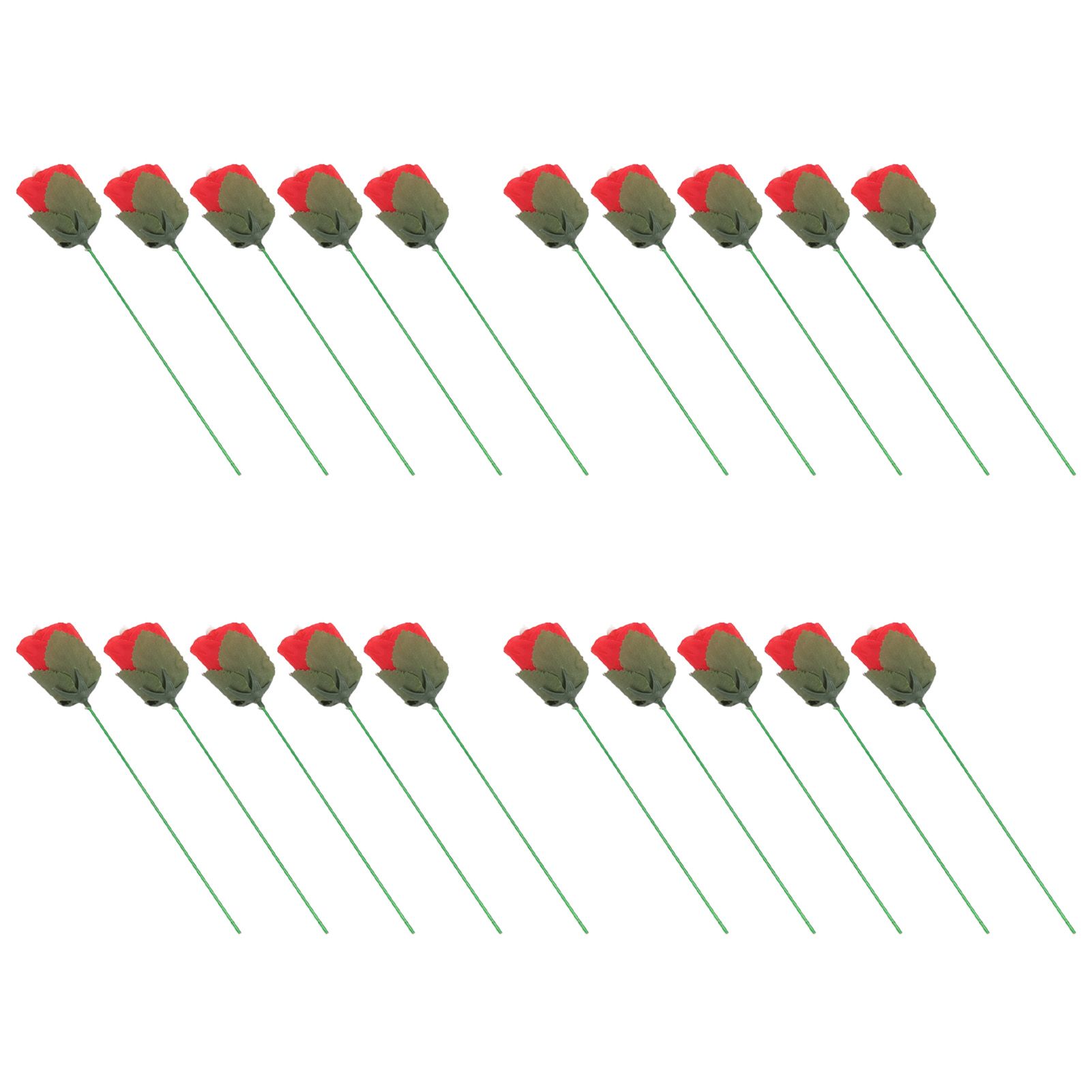 20 Pcs Flame Appearing Rose Exquisite Flower Rose Tricks Toys Professional Magician Props for Parties Performances - Image 8