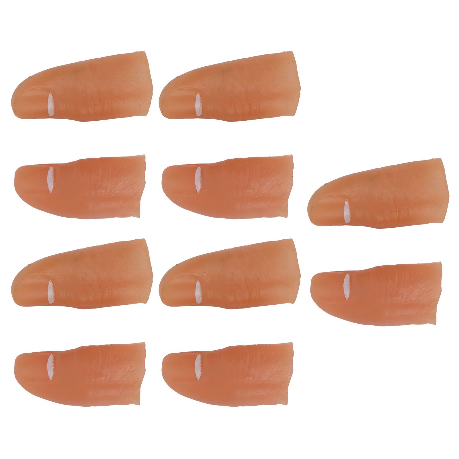 5 Pair Finger Light Up Thumb for Adults Battery Powered LED Light Simple Operation Fake Finger Lights for Halloween Blue - Image 7