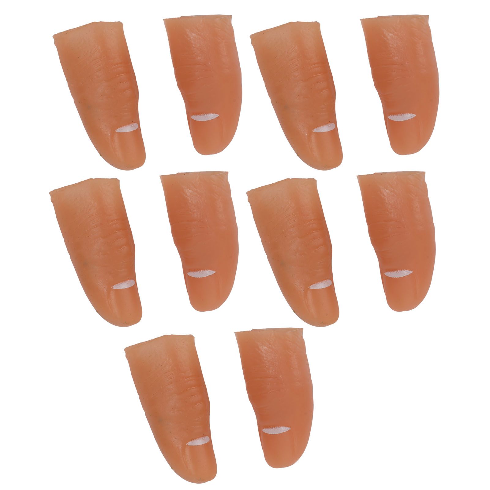 5 Pair Finger Light Up Thumb for Adults Battery Powered LED Light Simple Operation Fake Finger Lights for Halloween Blue - Image 8