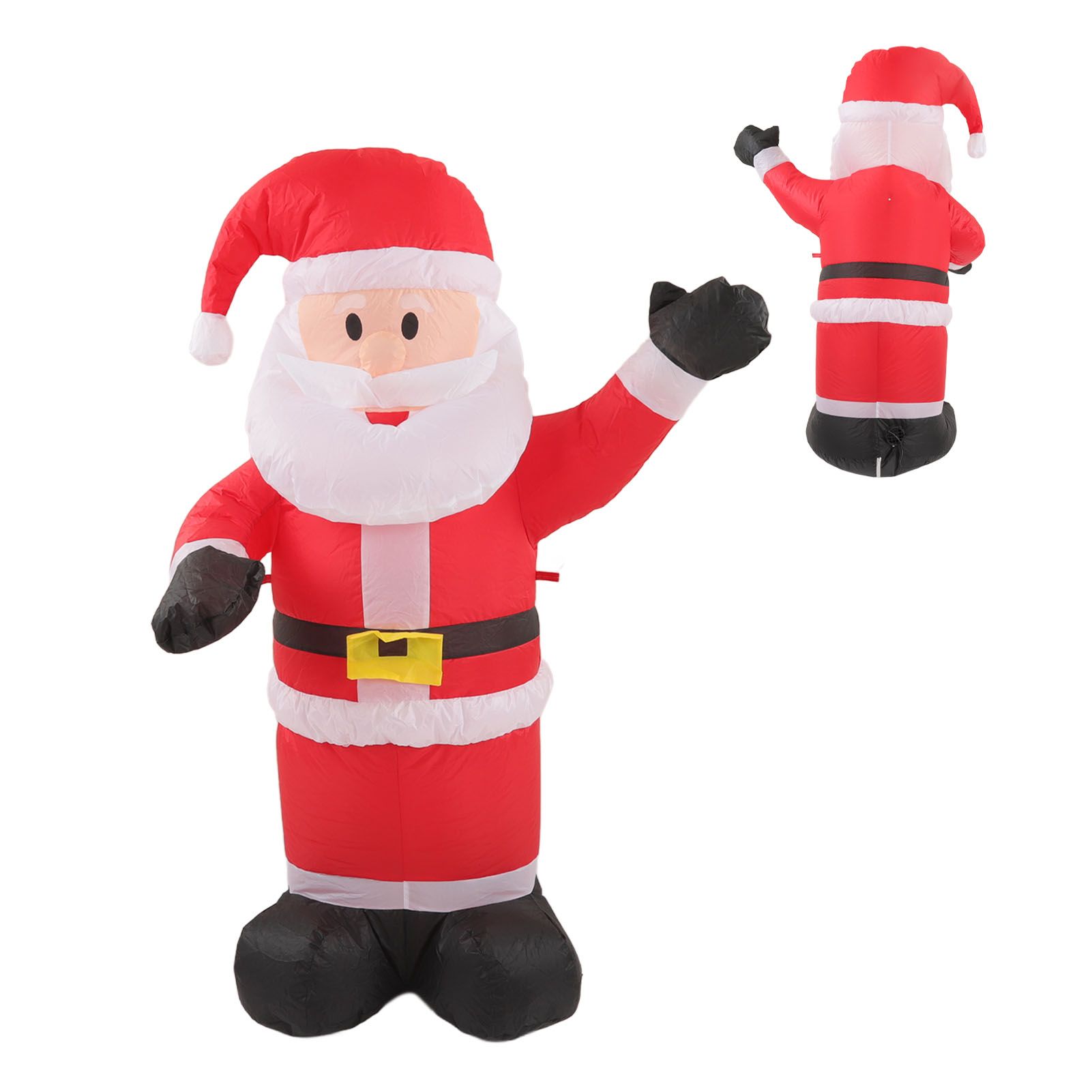 Christmas Inflatable Santa Waterproof Tear Resistance Inflatable Santa Decoration with LED Lights 100-240V AU Plug - Image 7