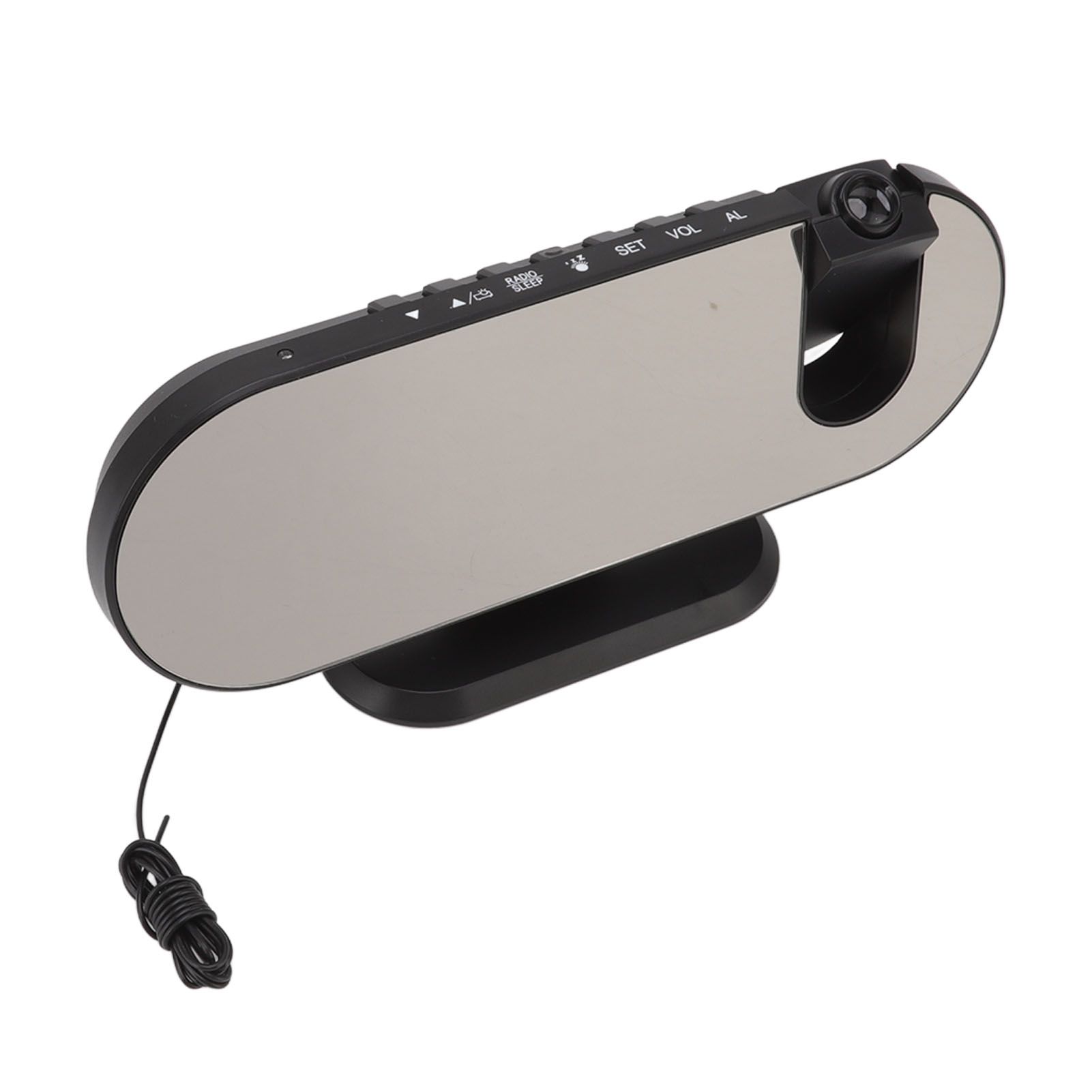 Projection Alarm Clock USB Powered Mirror Display Design High Brightness LED Light Source Ceiling Digital Alarm Clock - Image 4